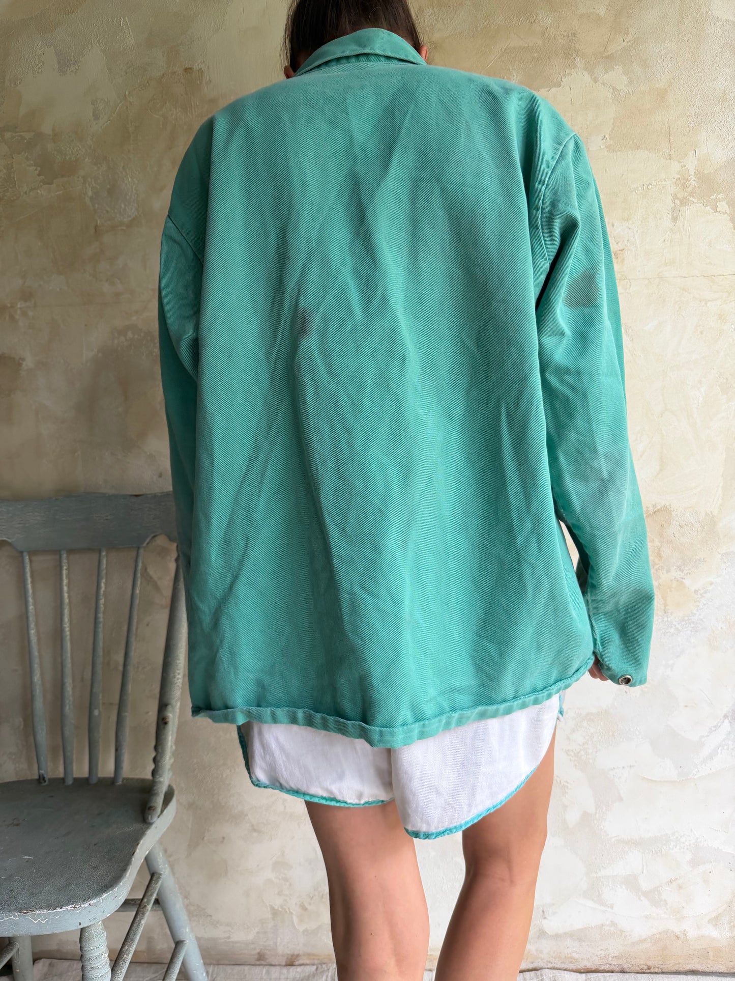 Turquoise Workwear Jacket