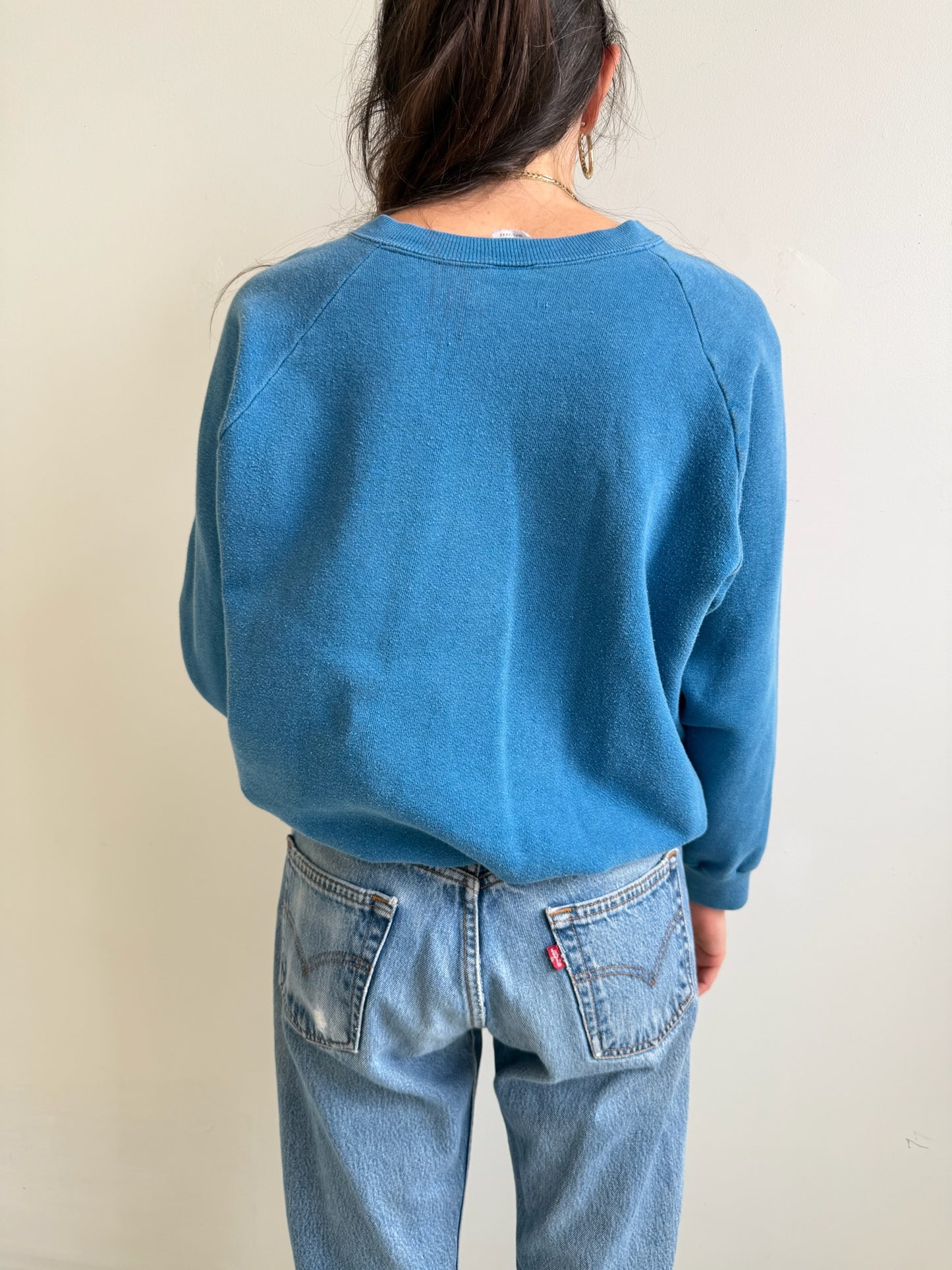 Sky Blue Vintage Crewneck