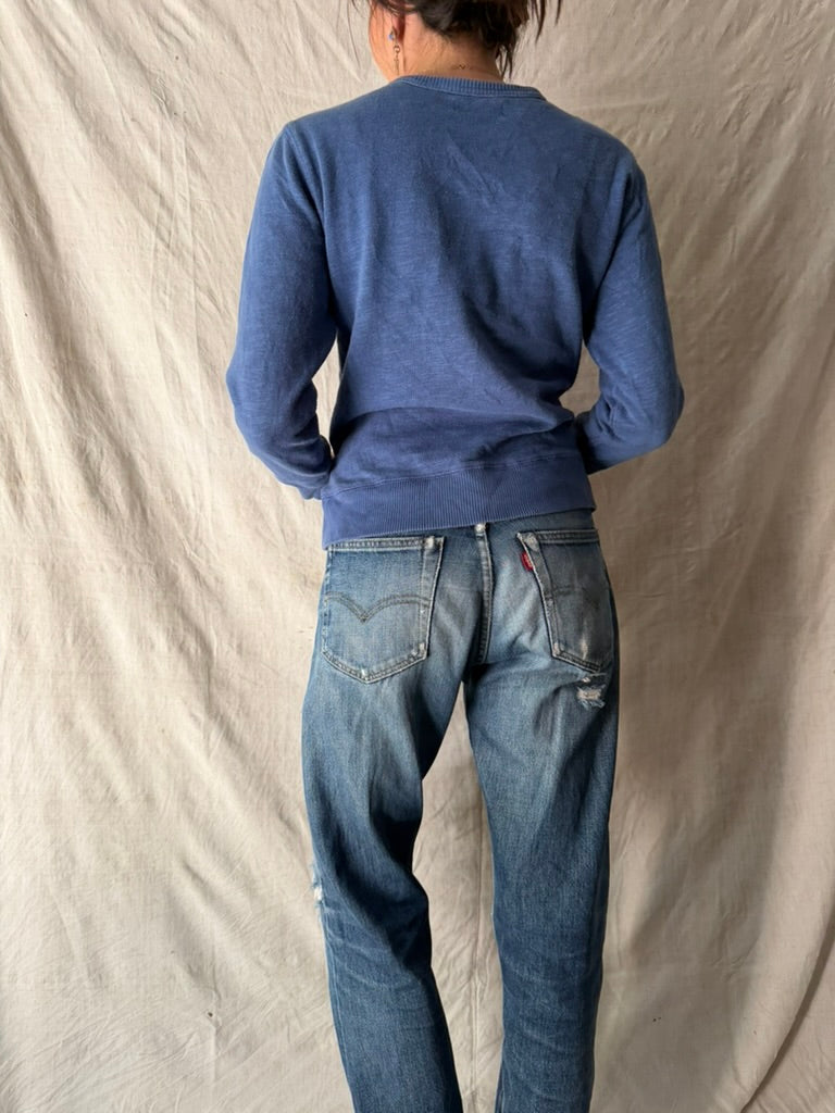 Blue Polo Crewneck