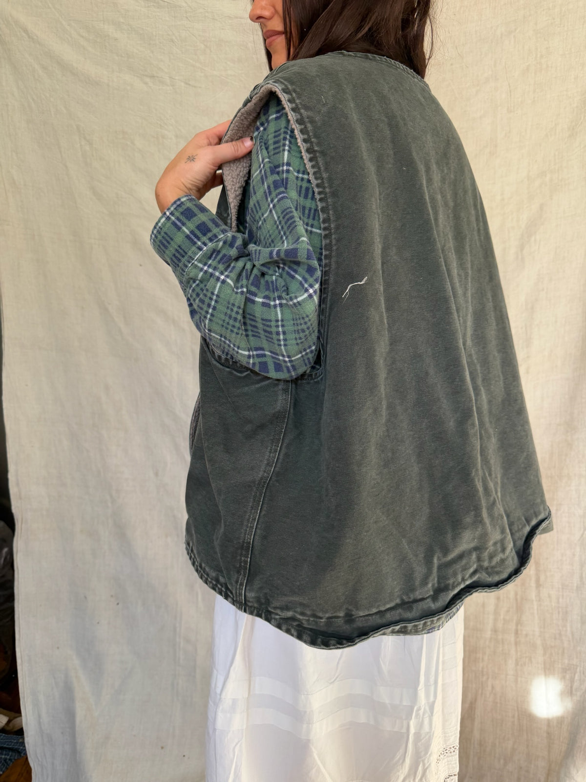 Green Carhartt Vest