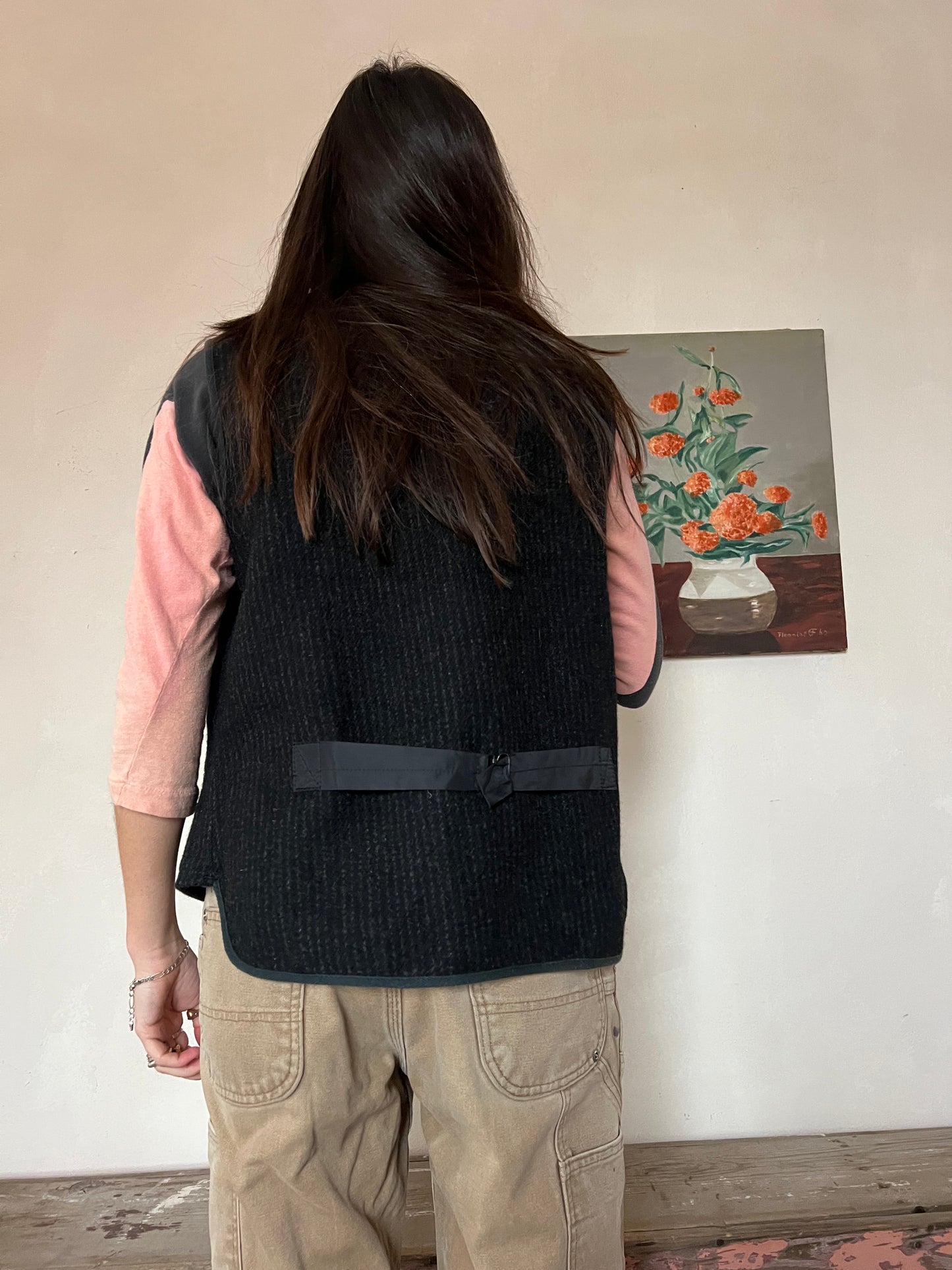 Pinstripe Woolrich Vest