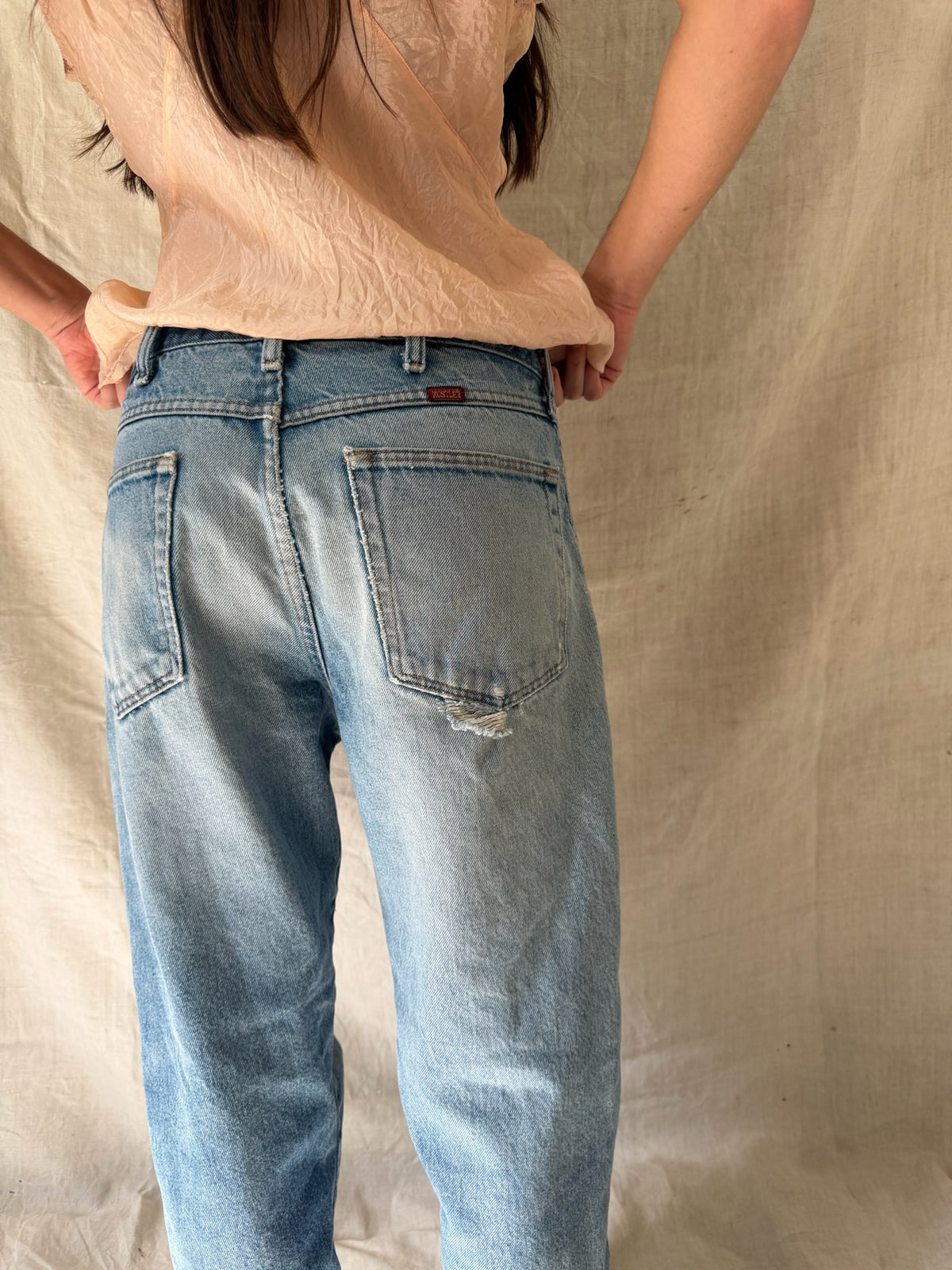 Super Faded Rustler Denim