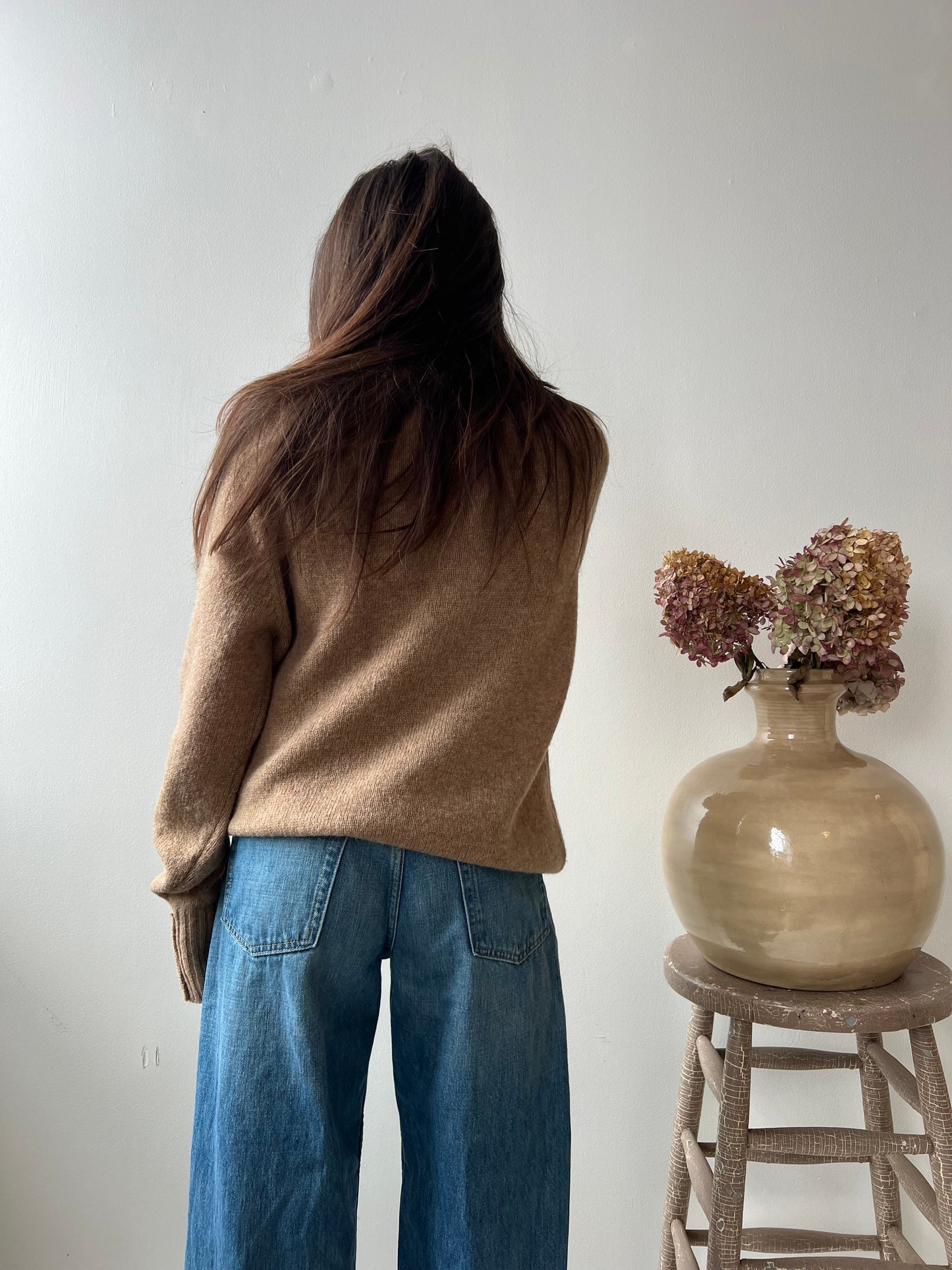 Tan Wool Pullover