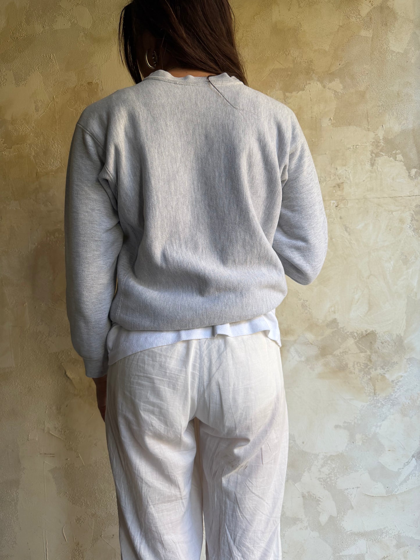 Grey William Woods Crewneck