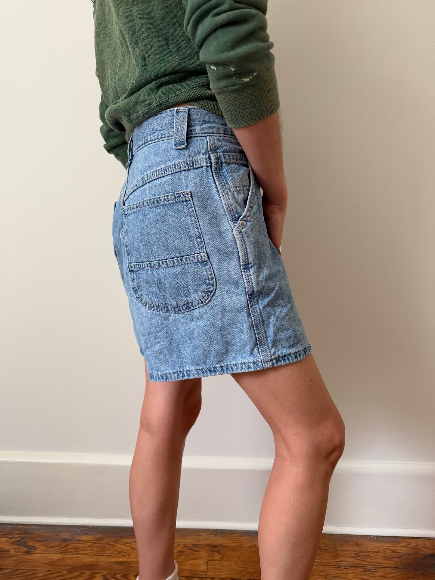 Riveted Lee Denim Carpenters Shorts
