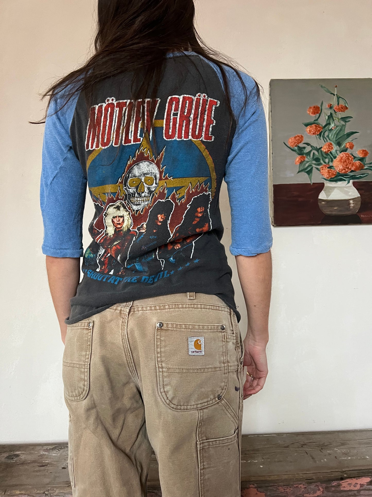 1983 Ozzy Osborne + Motley Crew Band Tee