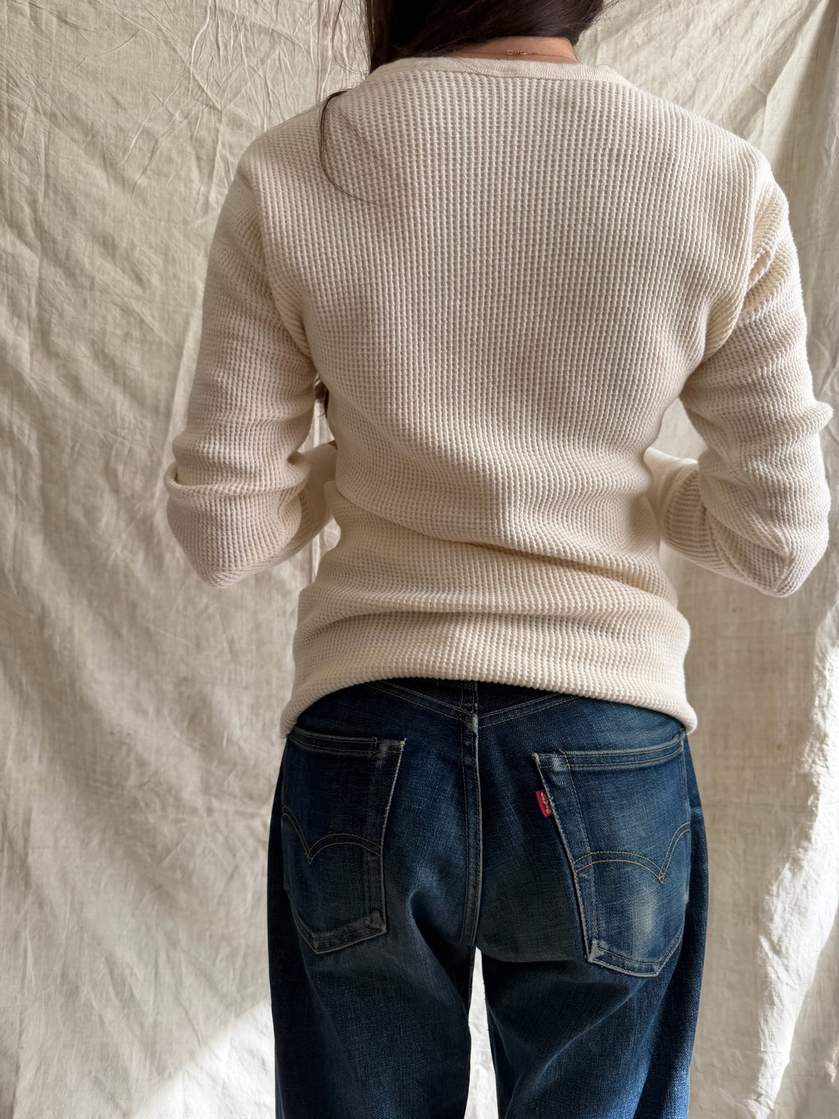 Off White Waffle Thermal