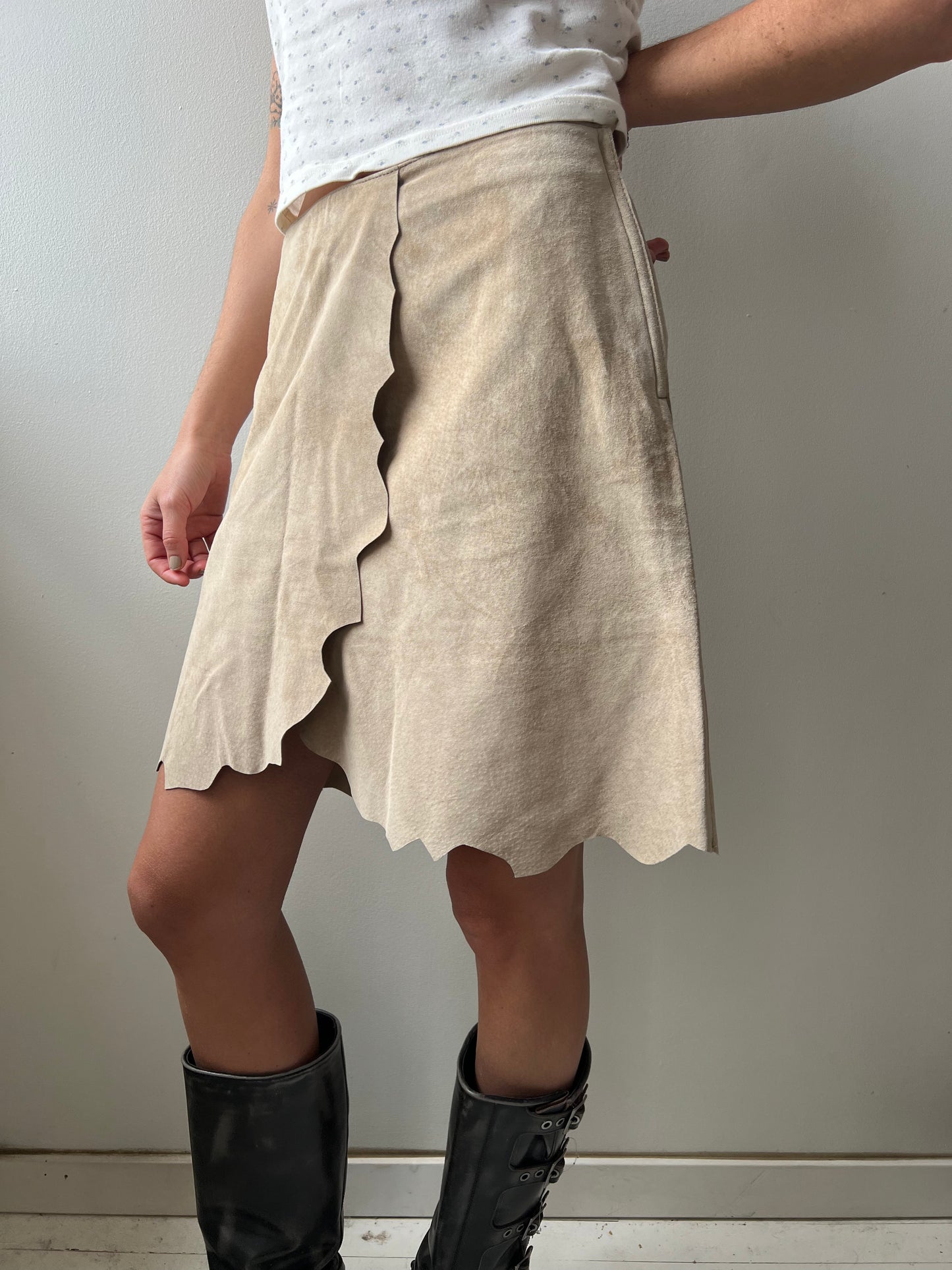 Suede Danier Skirt
