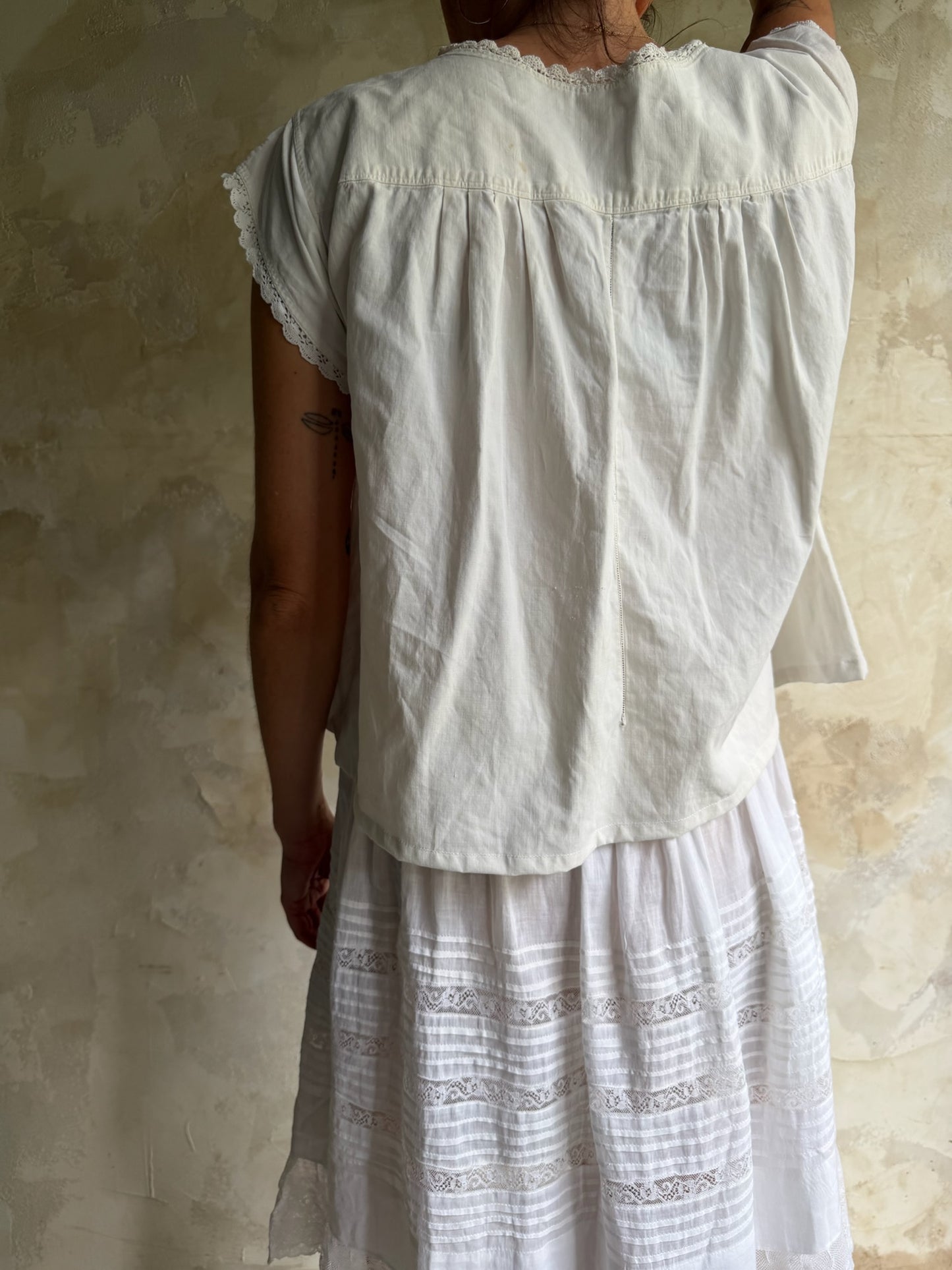 Antique Italian Tee Blouse