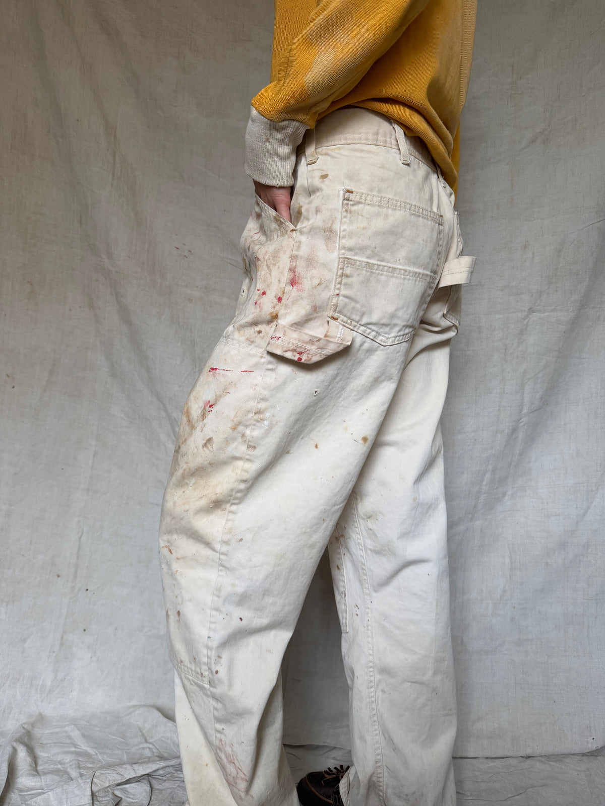 Carter's Cream Painters Pant