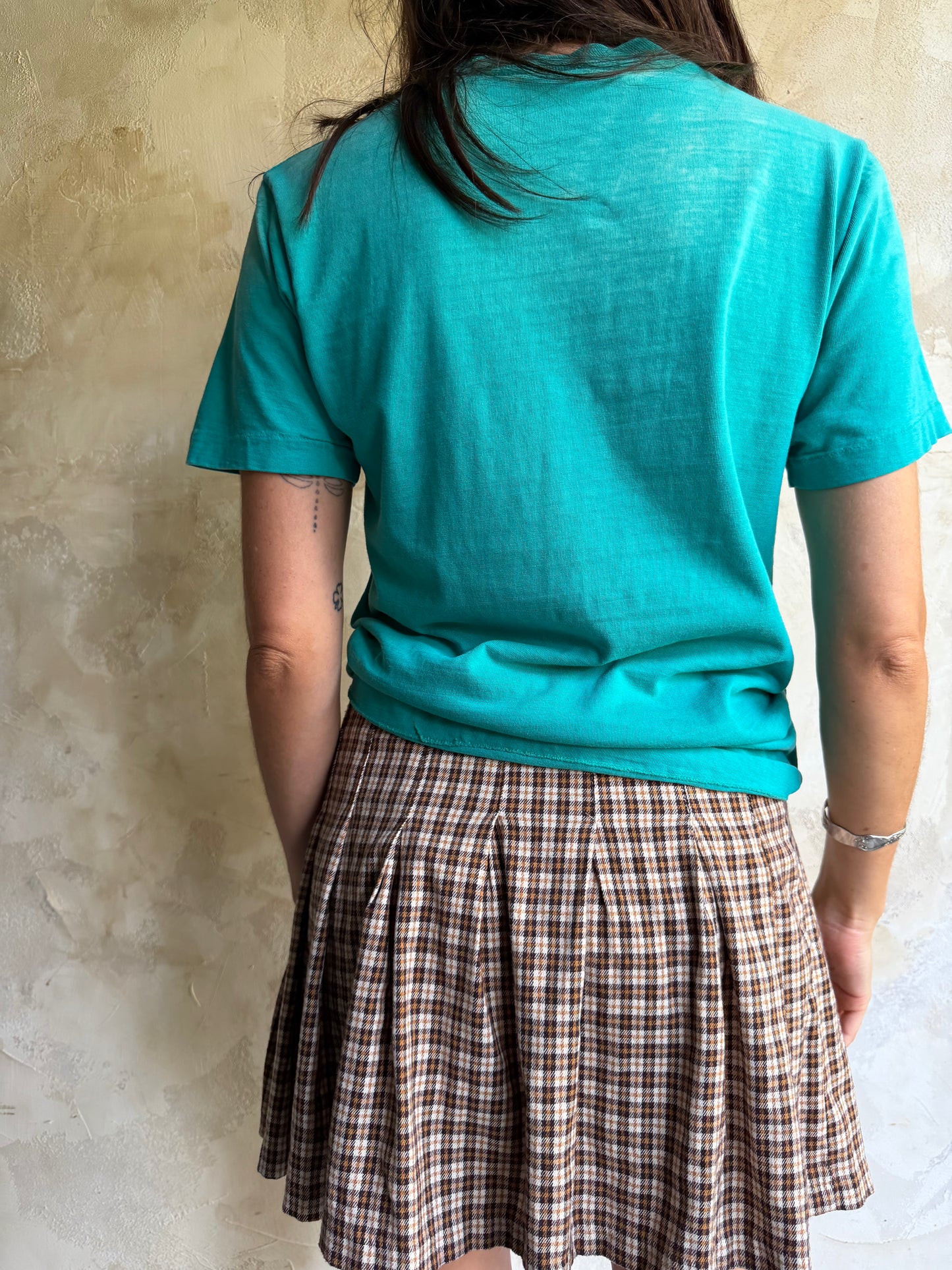 Worn + Faded Sea Green Tee