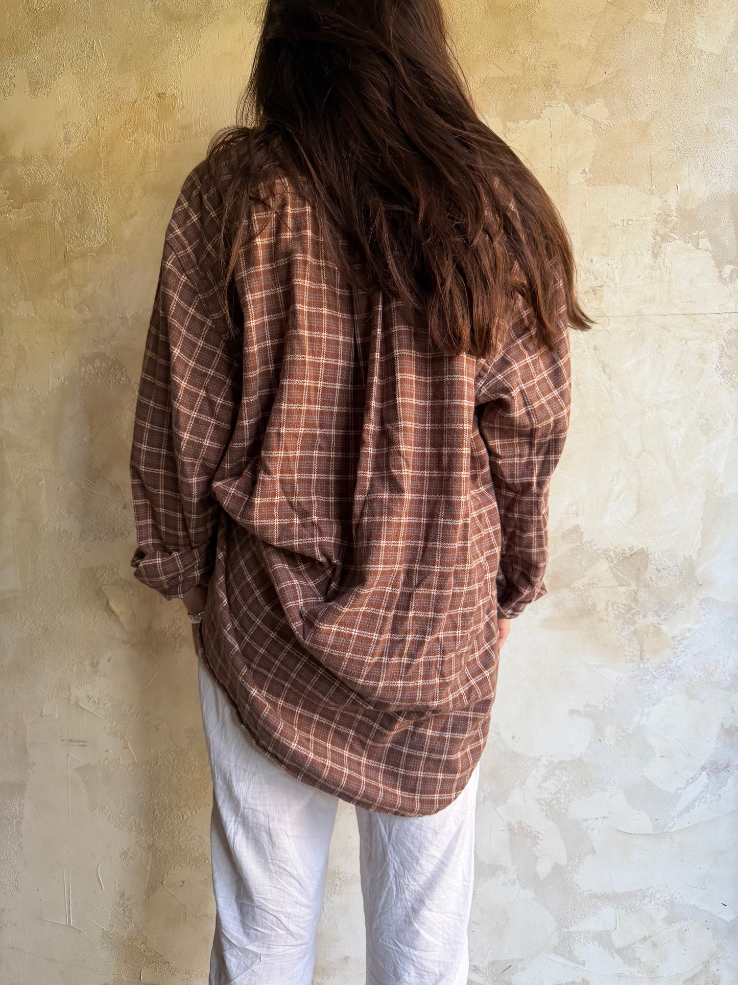 Brown Plaid Flannel