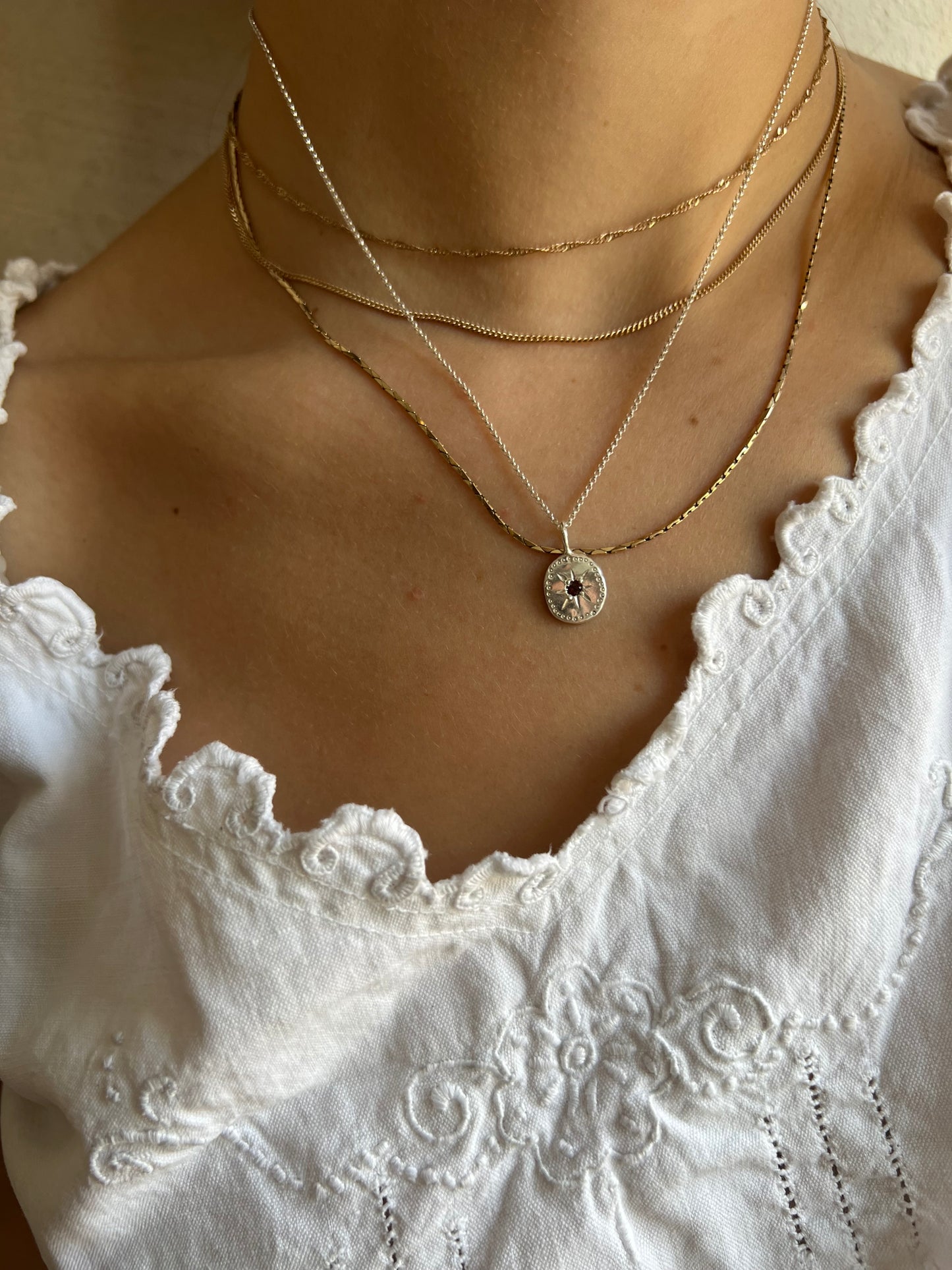 Star Pendant 05 Necklace by Rosalind Studio