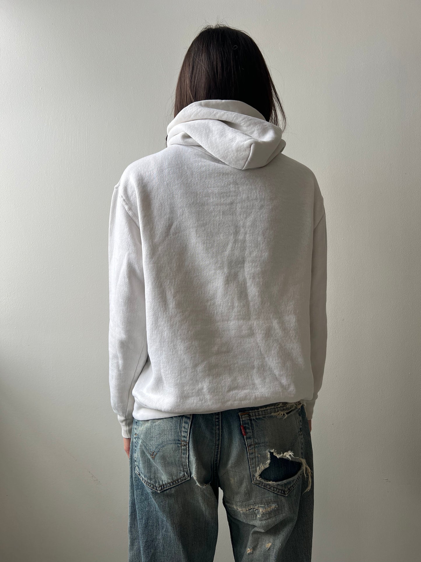 White Uni Hoodie