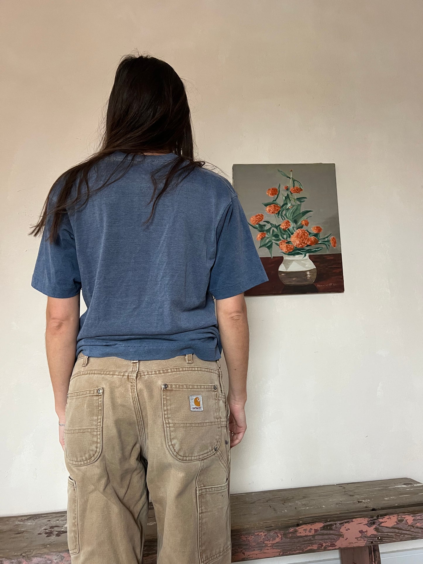 Faded Blue Boston Red Sox Tee