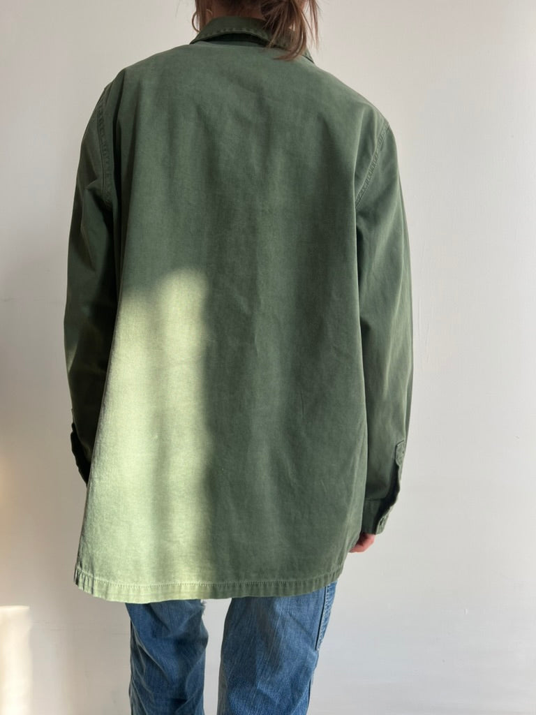 Military Green Chore Jacket