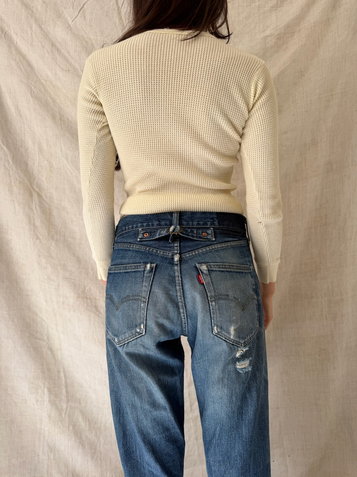 Butter Cream Henley