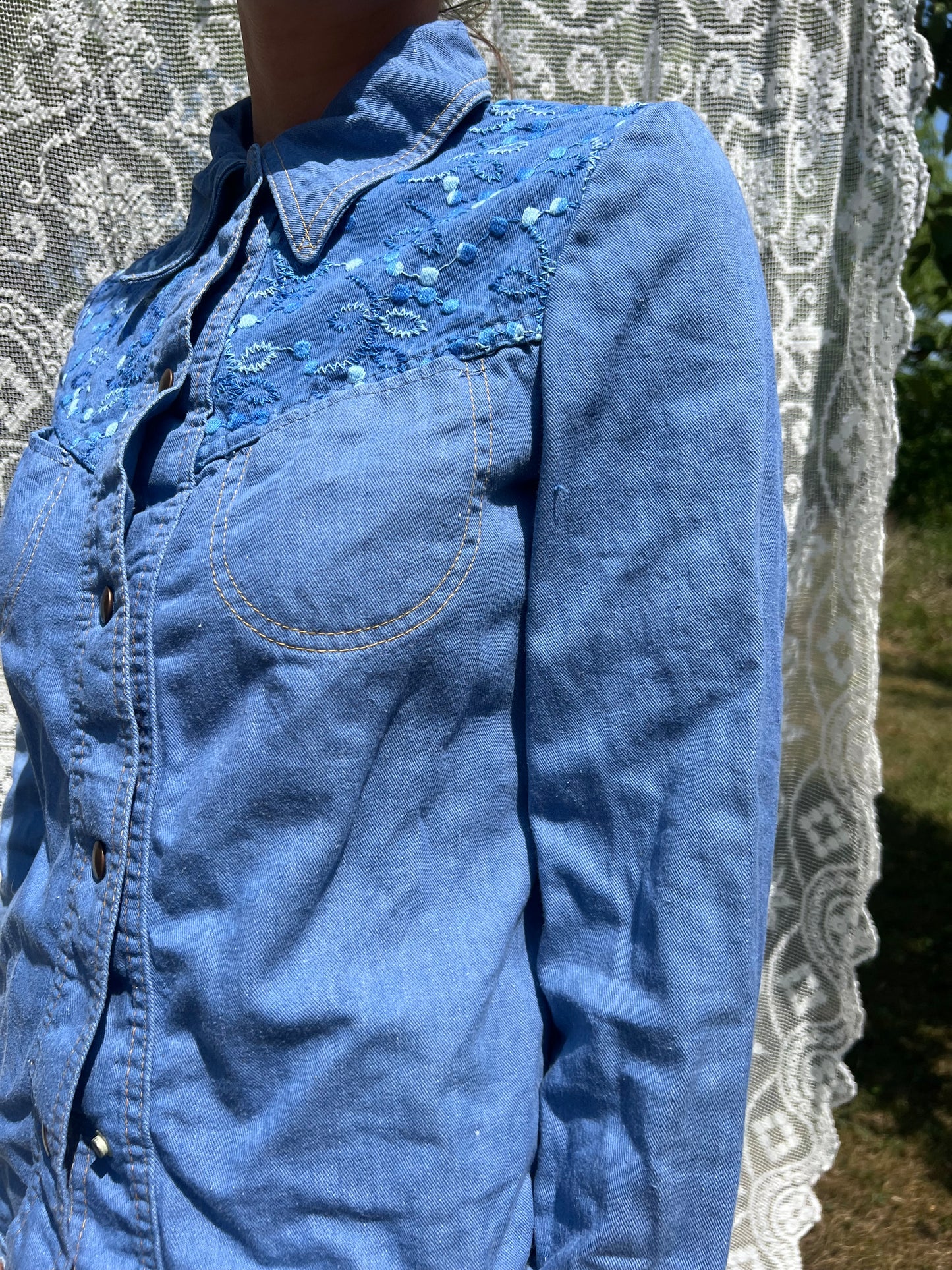 70s Denim Shacket