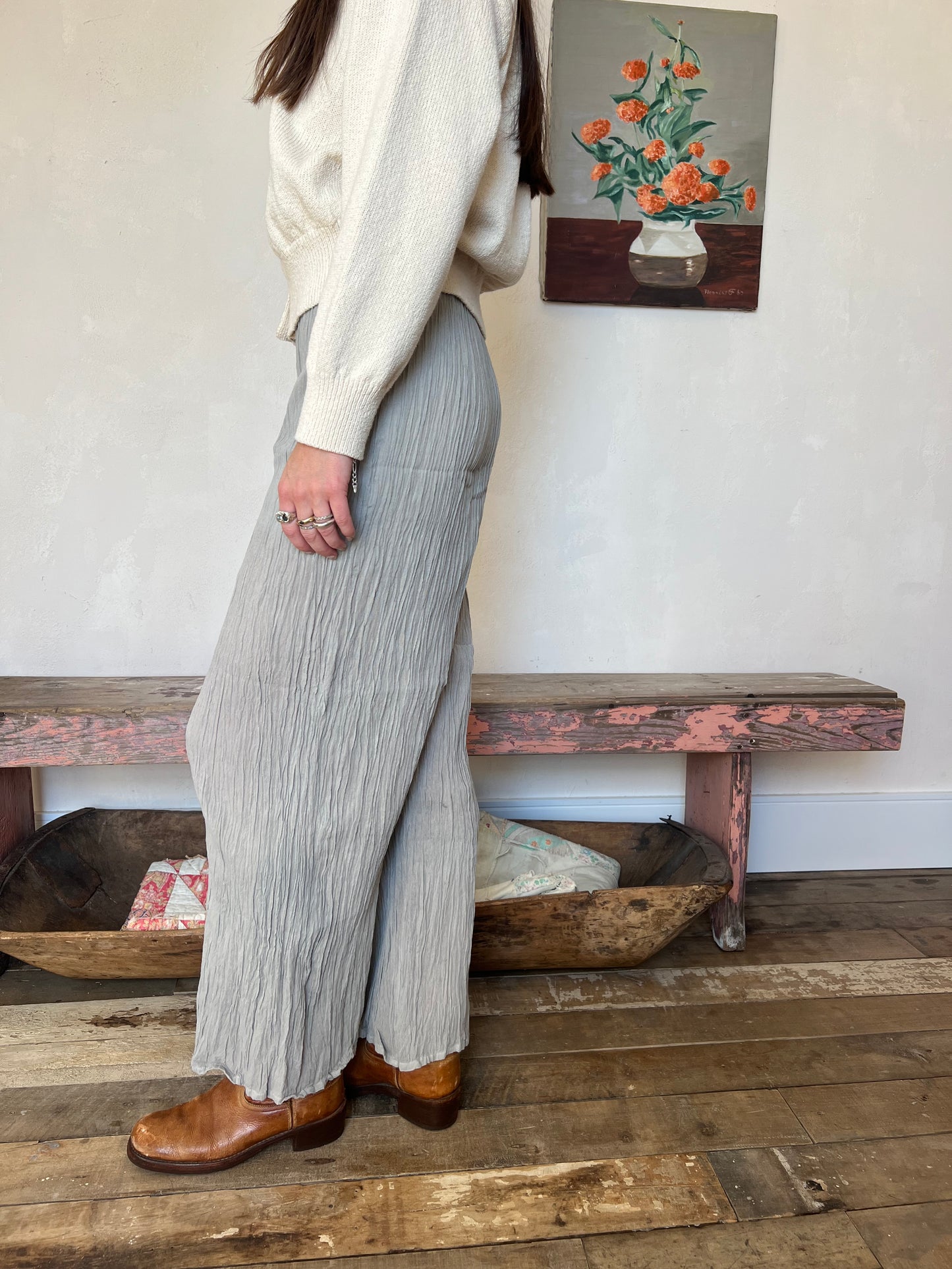 Oaxacan Stone Cotton Pant