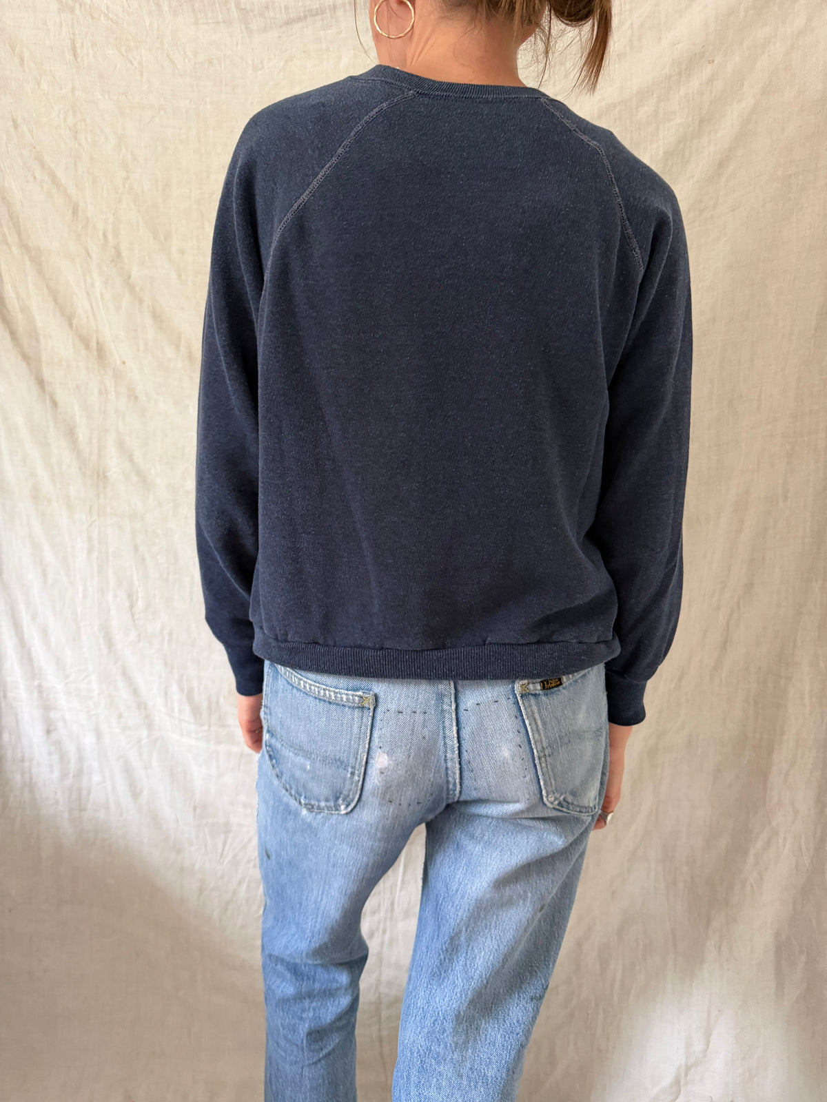 Blank Navy Crewneck