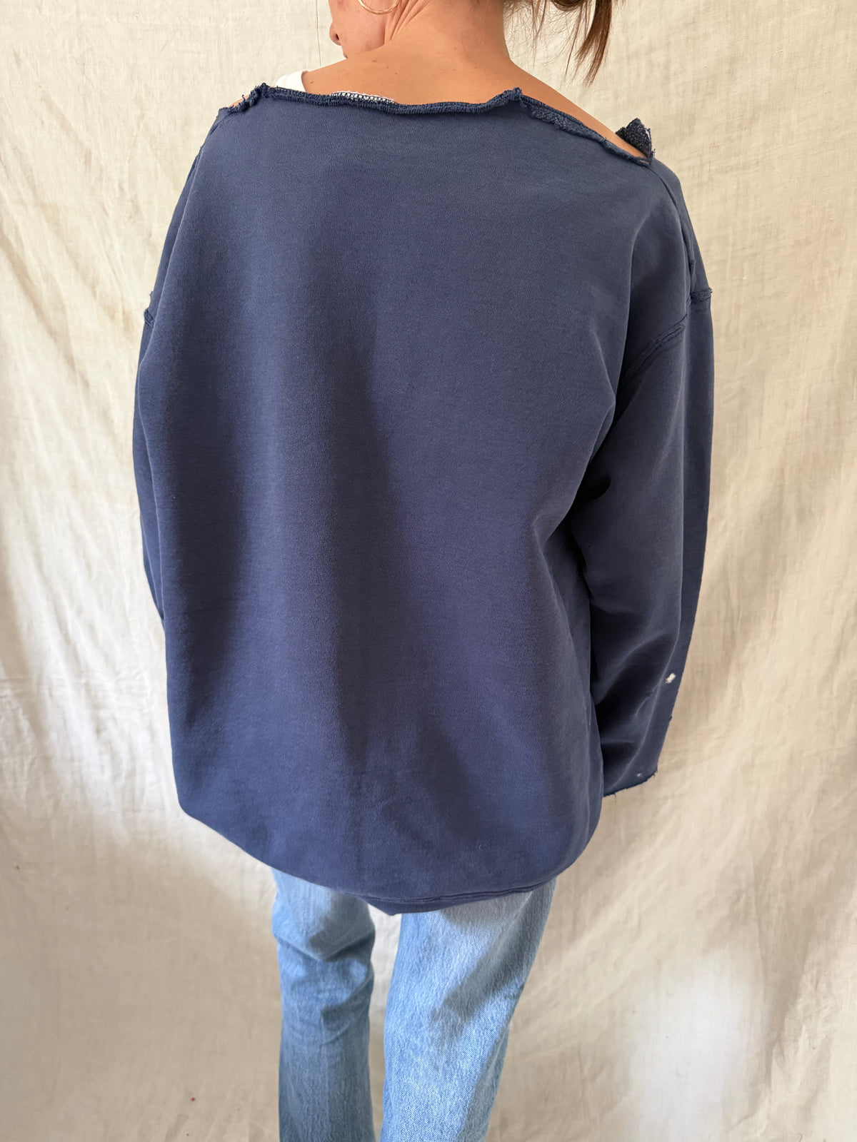 Cropped Chicago Bears Crewneck
