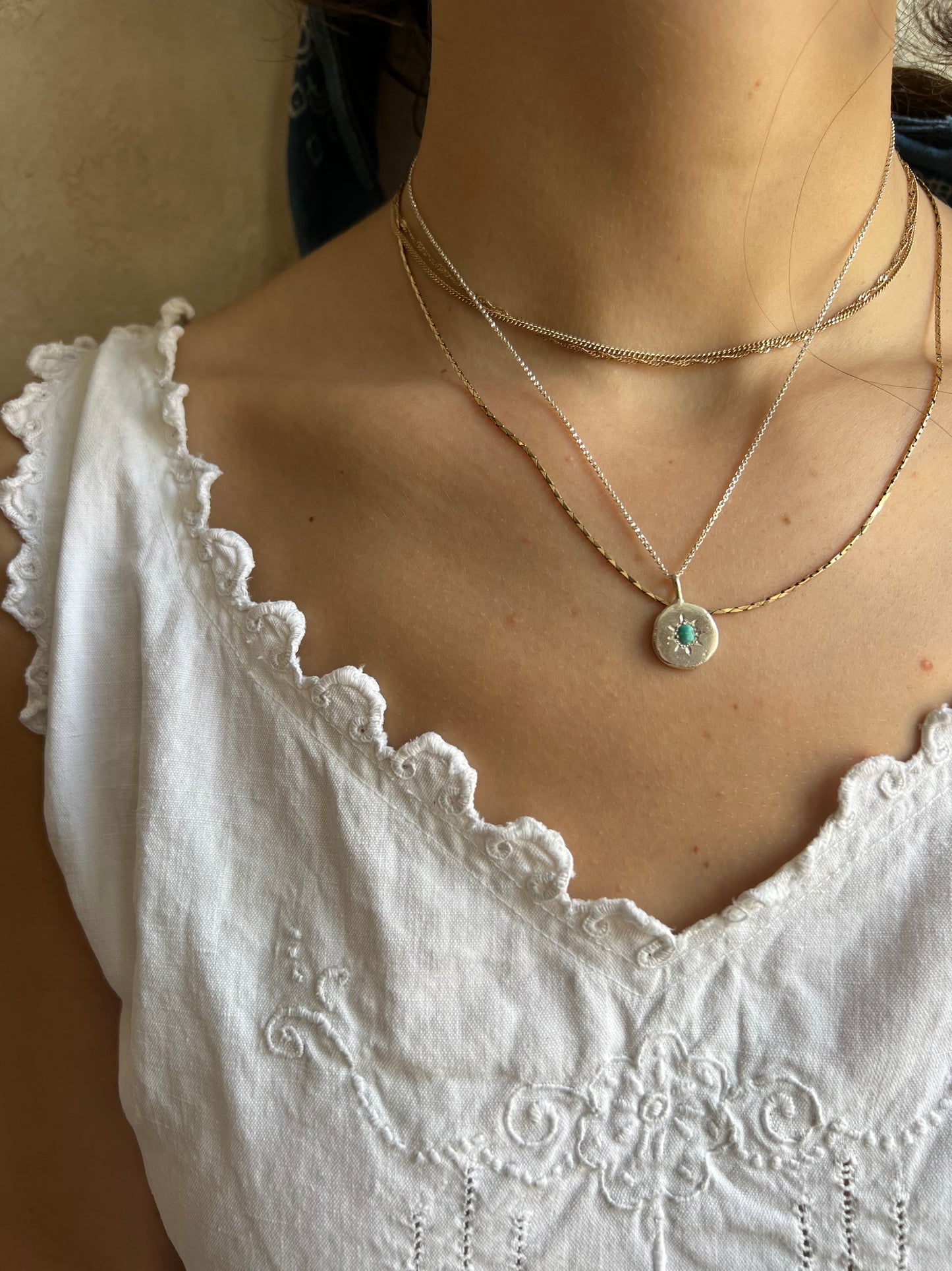 Star Pendant 06 Necklace by Rosalind Studio