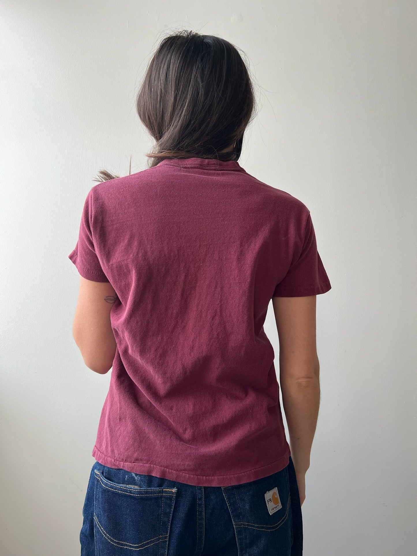 Maroon School Tee