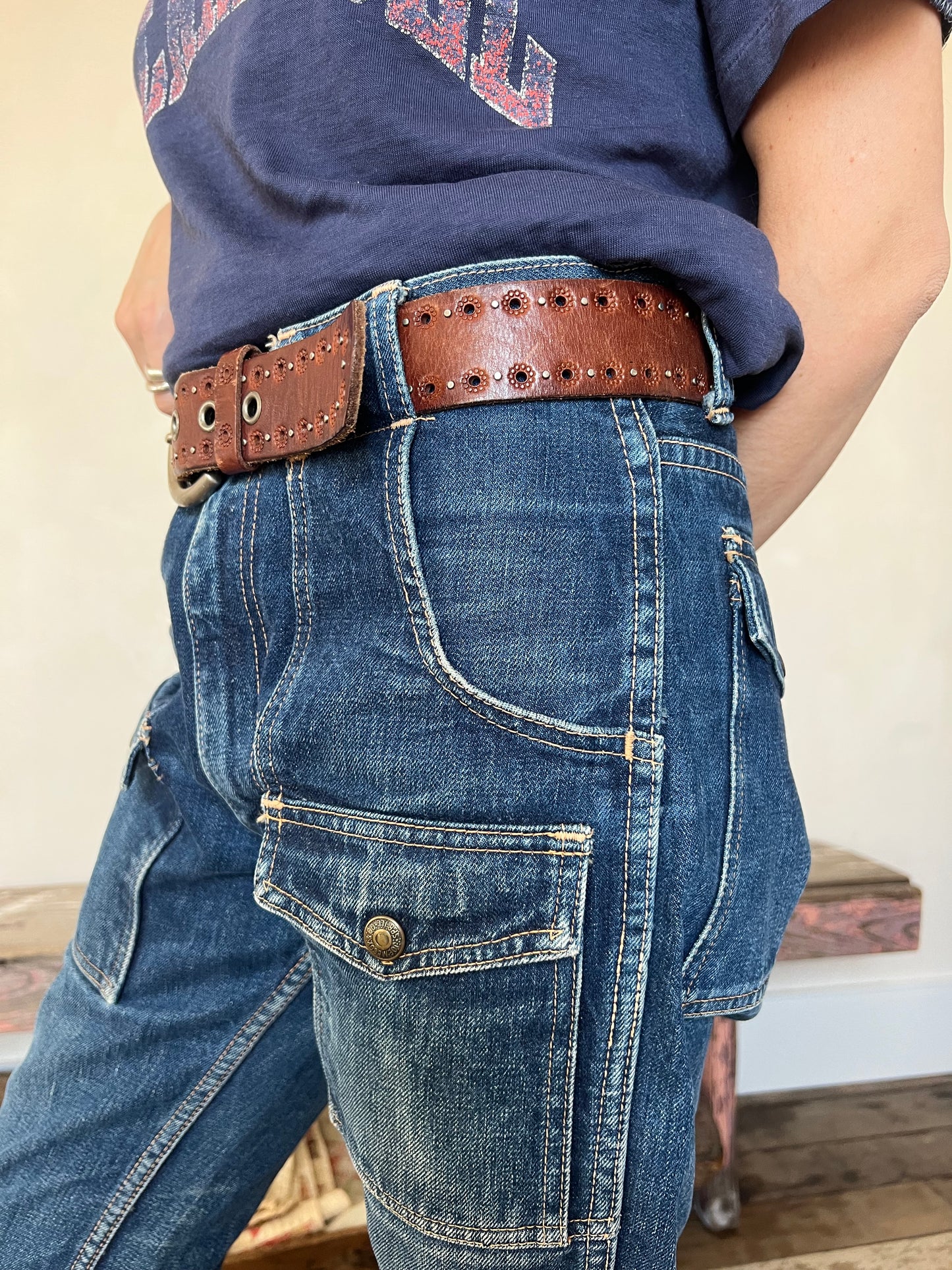 Brown Leather Belt