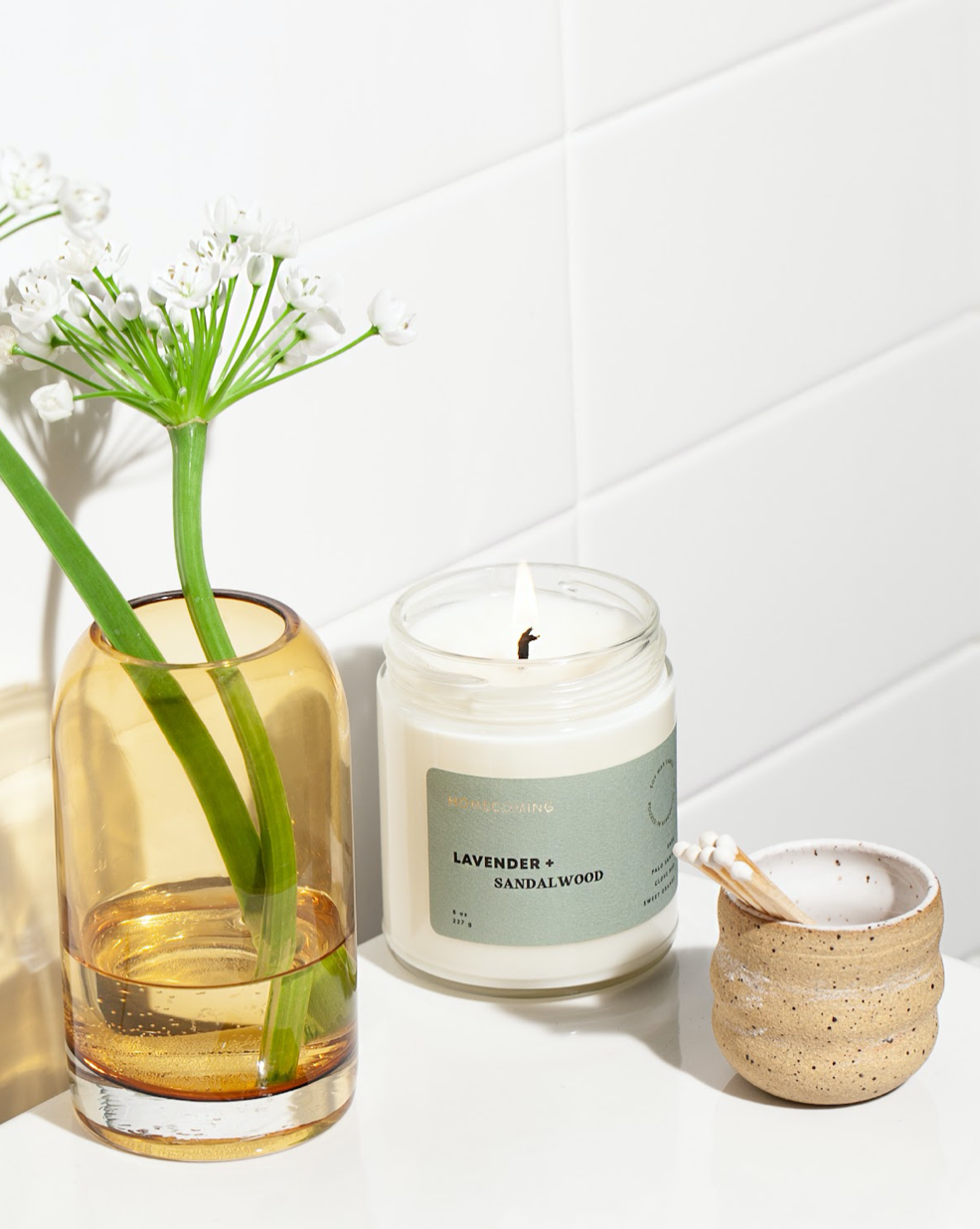 Lavender + Sandalwood Candle