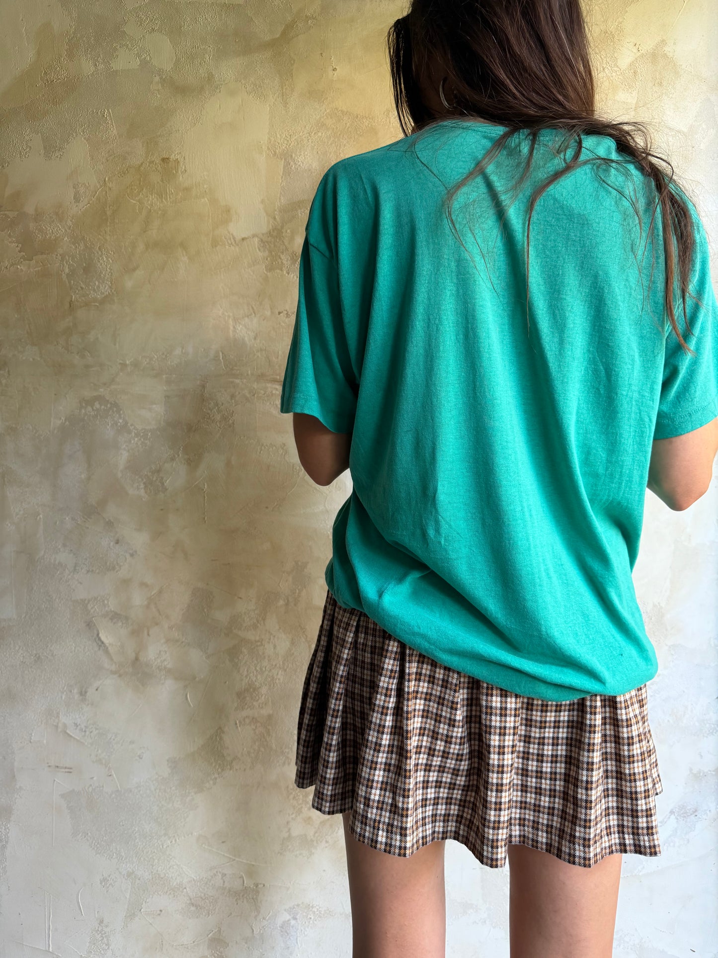 Super Thin Green Pocket Tee