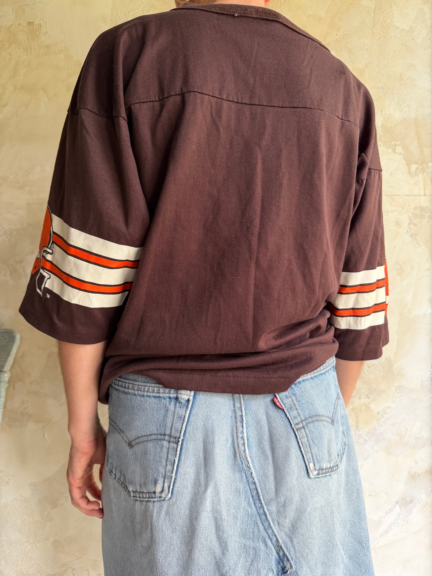Cleaveland Browns Foobtall Varsity Tee