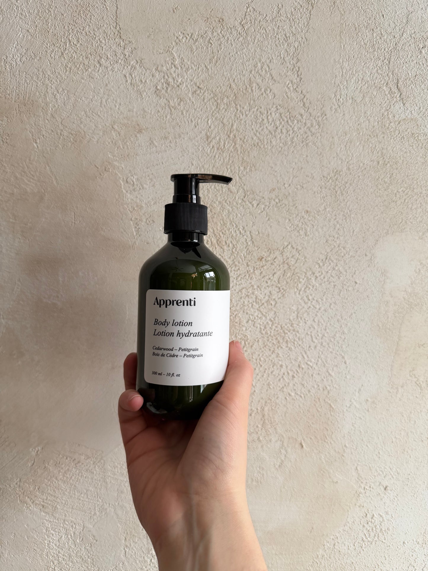 Cedarwood and Petitgrain Body Lotion by Apprenti Ôr'ganik