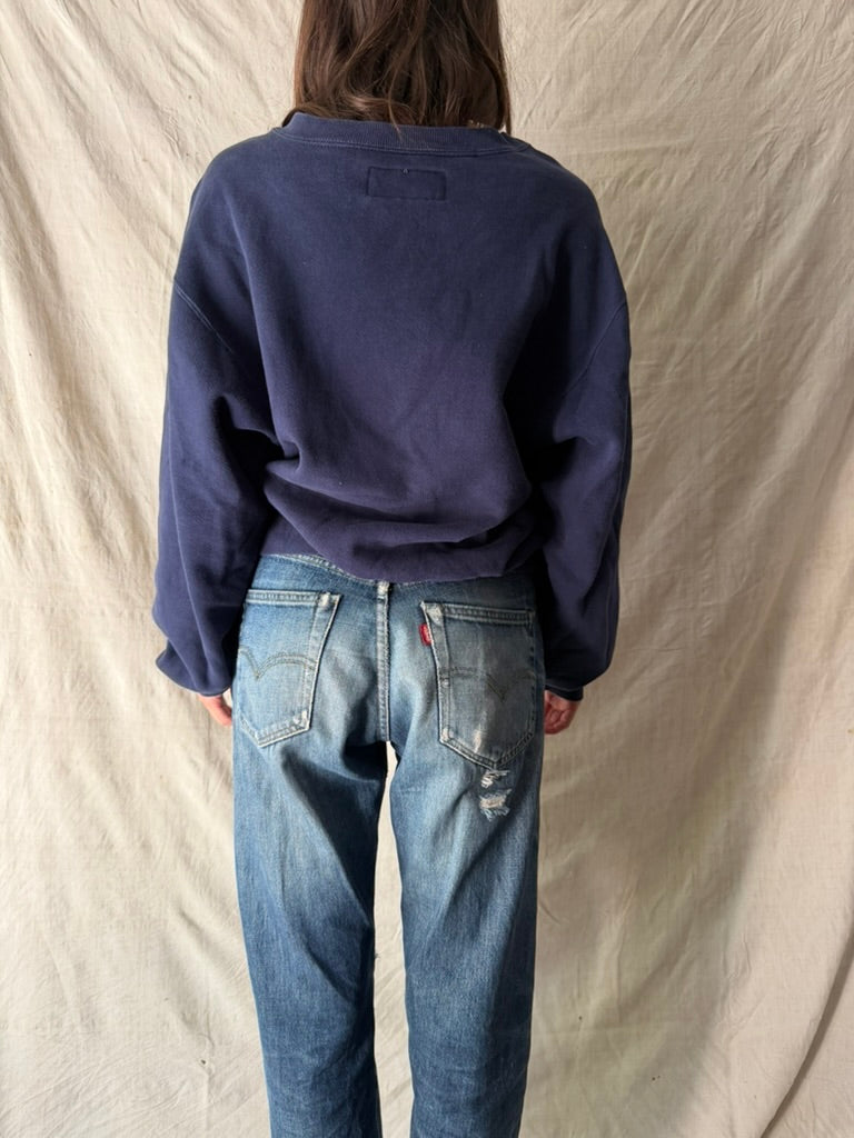 Navy Crewneck
