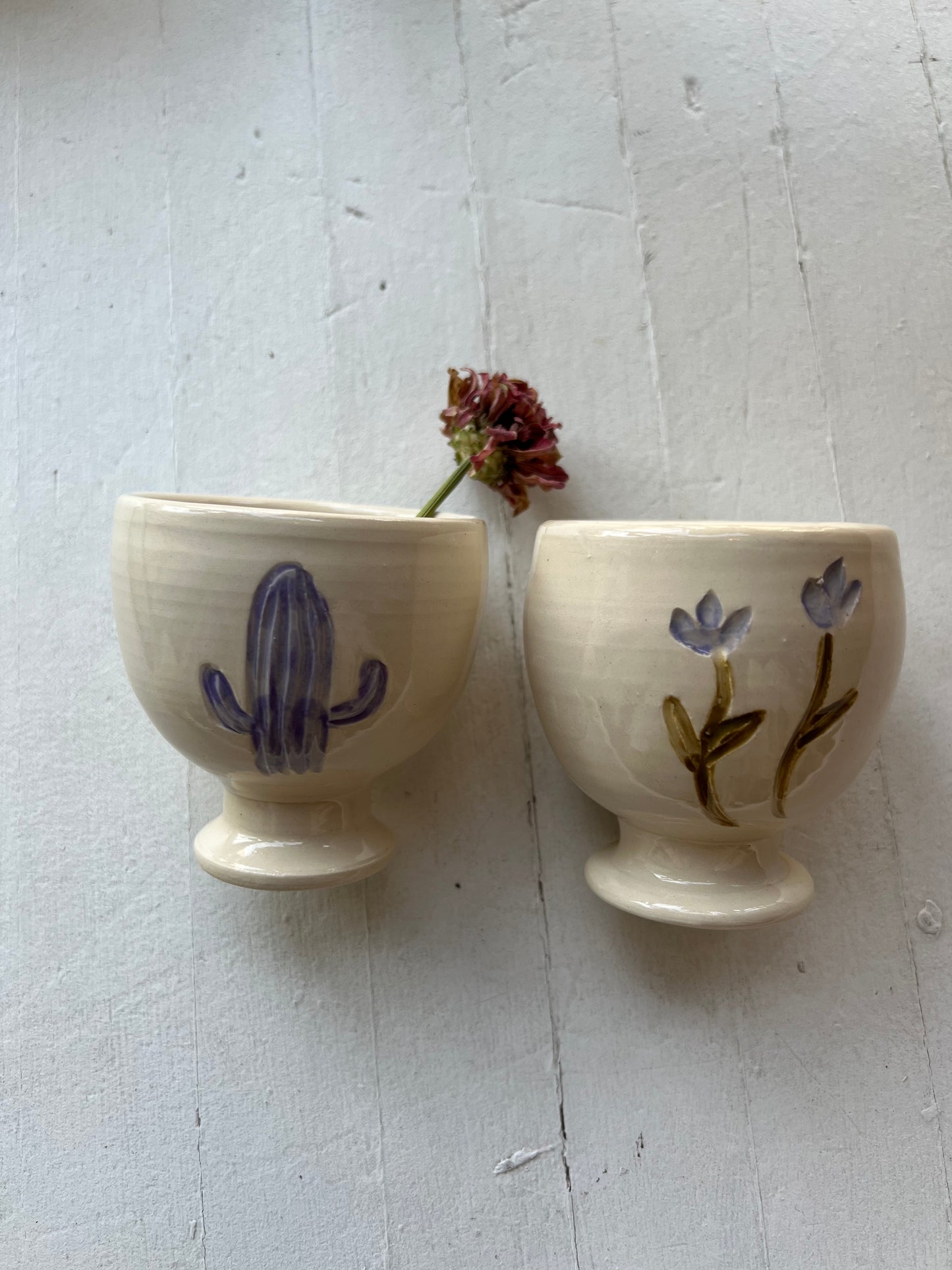 Lilac Wine Cup by Danny D's Mudshop