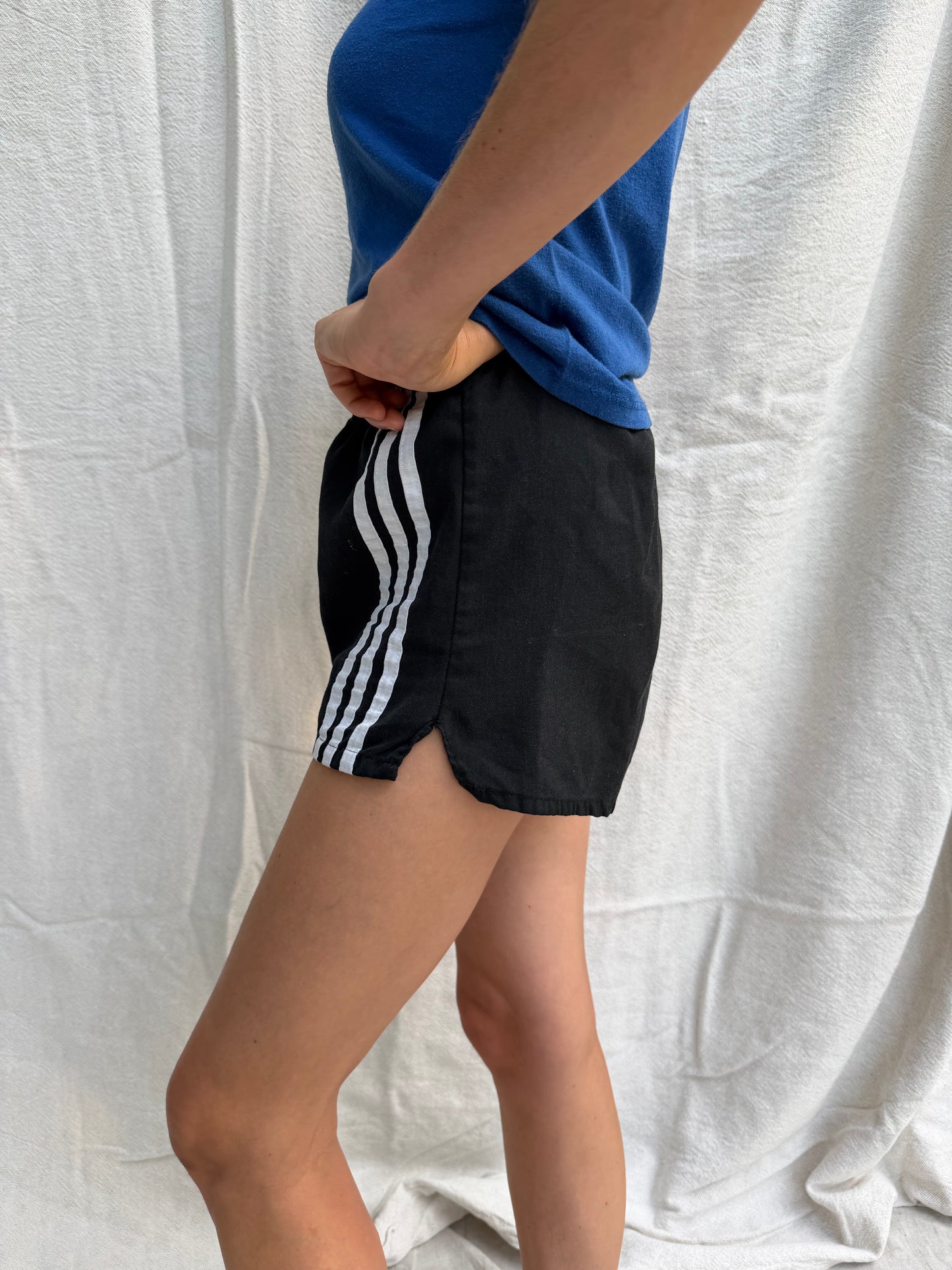 Black Varsity Shorts