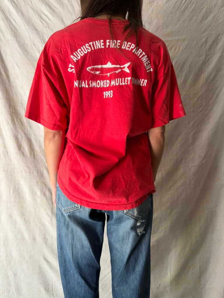 Red Fire Dept. Tee.