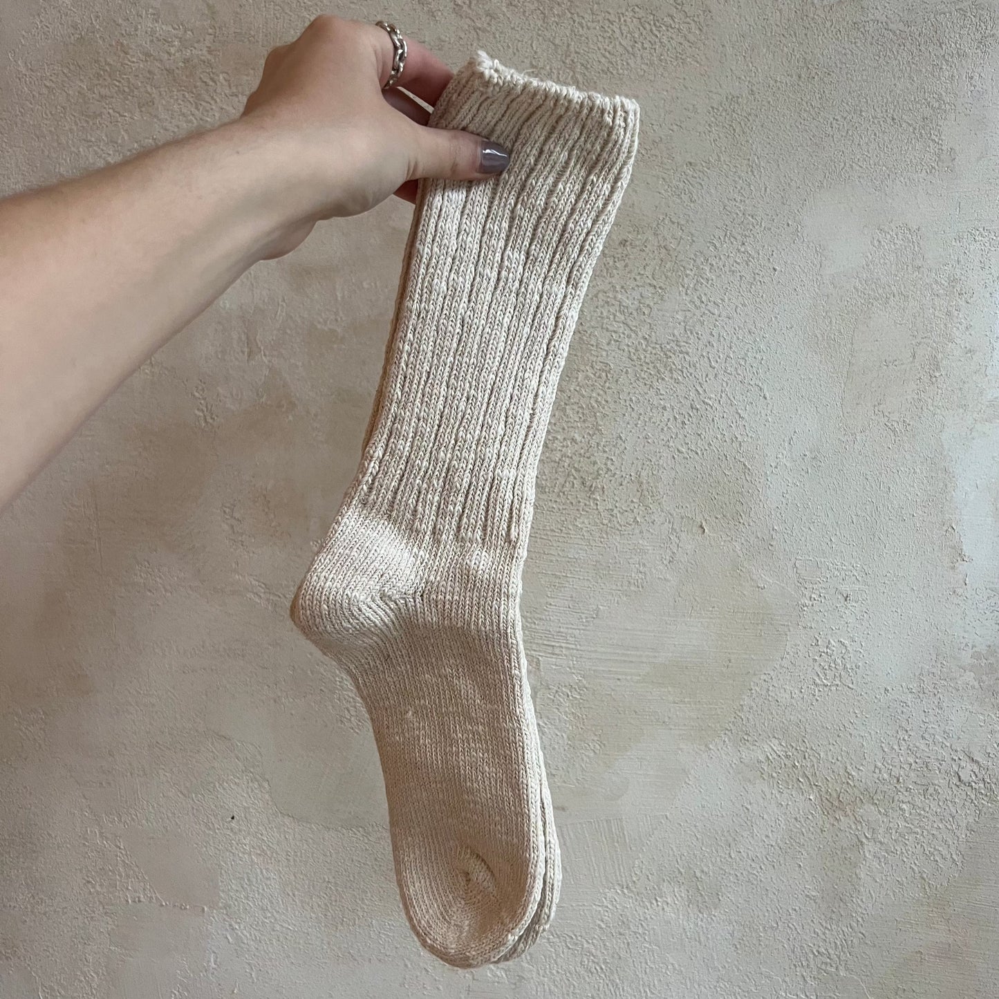 Organic Slub Cotton Socks by Billy Bamboo
