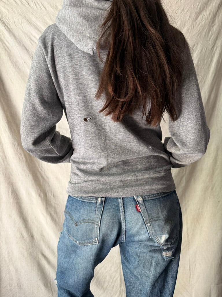 Faded Grey Hoodie