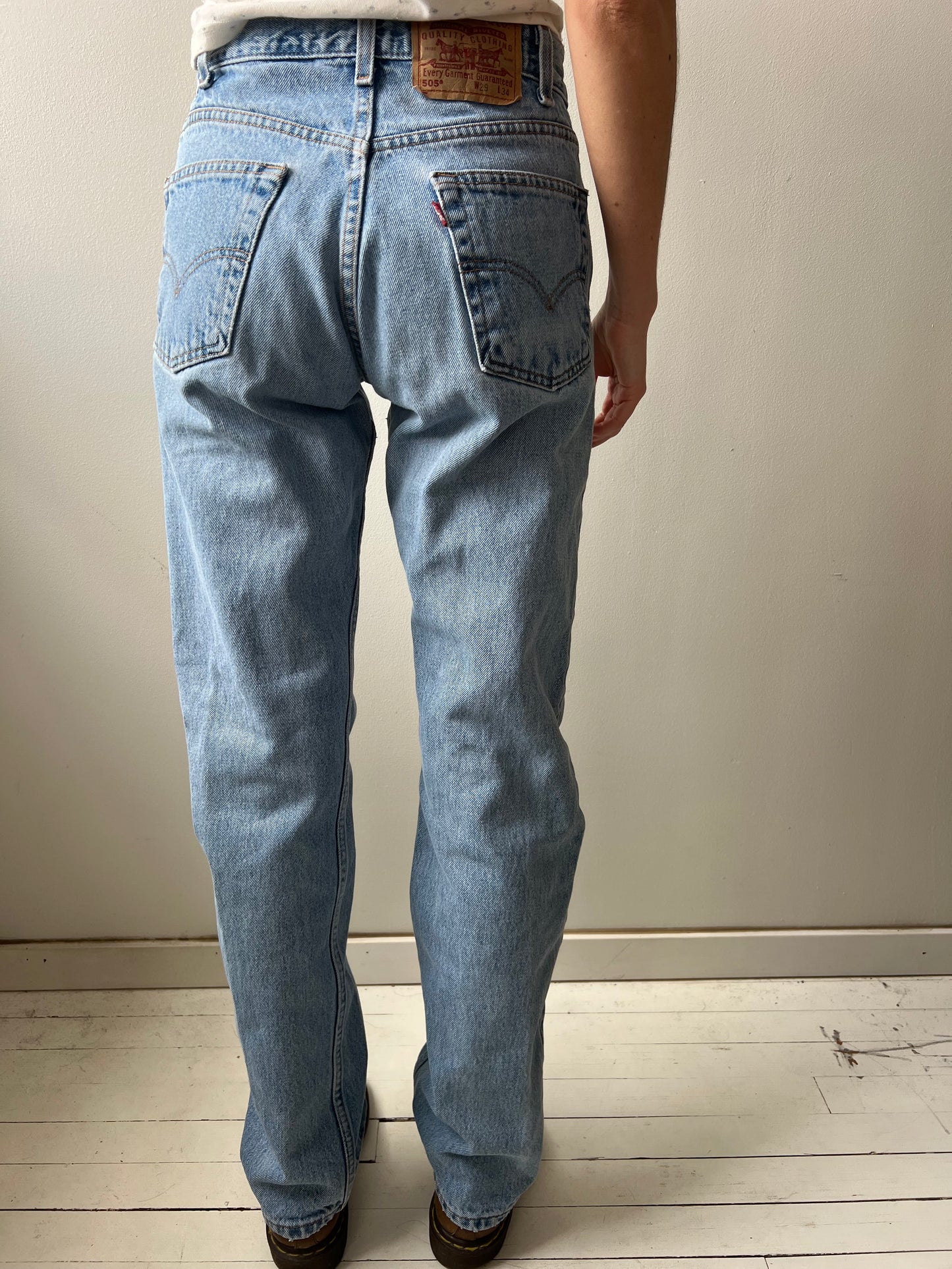 Levi’s Lightwash 505s