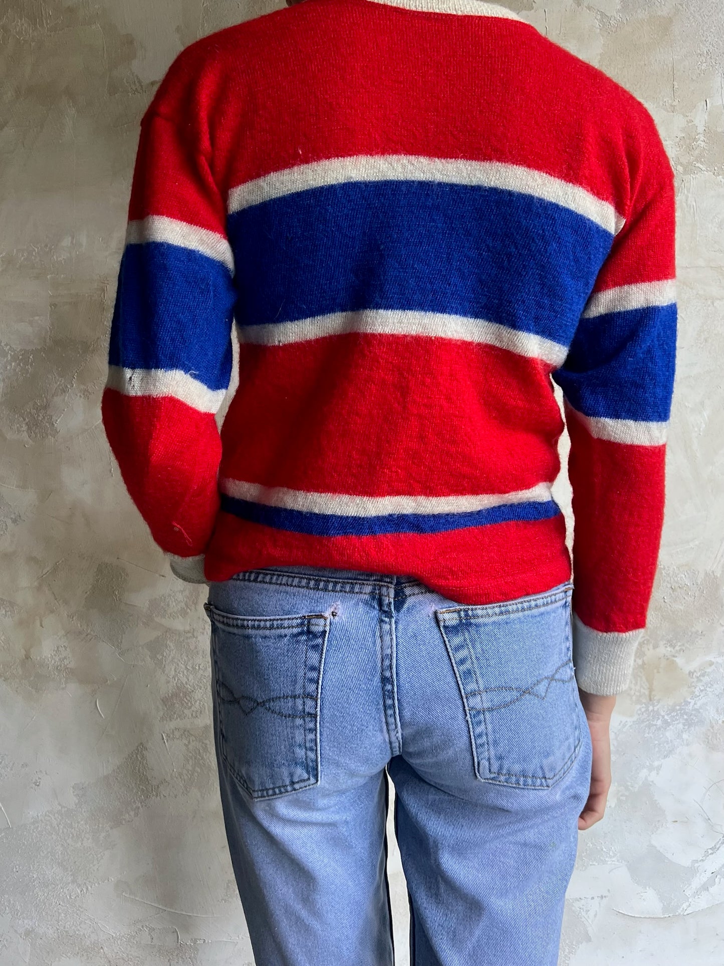 Striped Wool Montreal Canadians Longsleeve