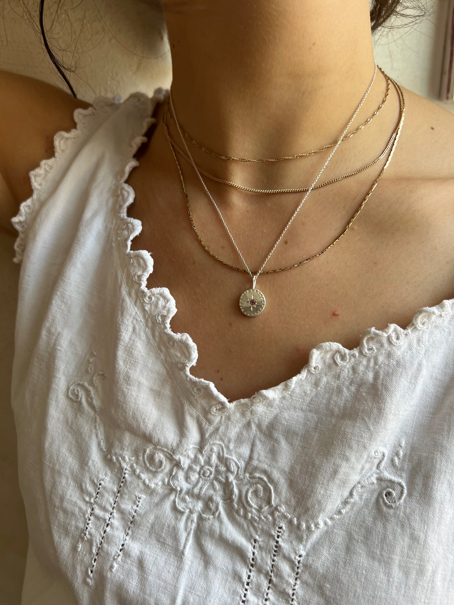 Star Pendant 04 Necklace by Rosalind Studio