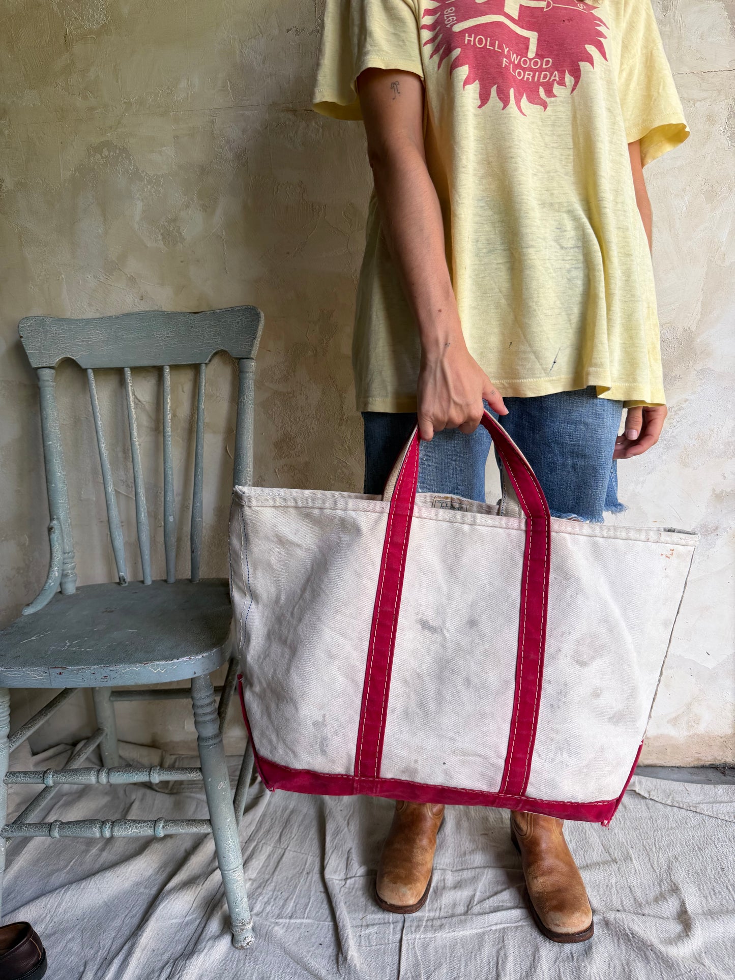 LL Bean Boat and Tote Bag