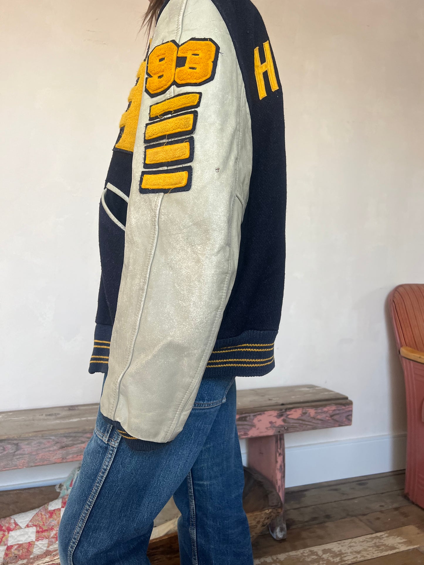 Buds Navy Varsity Jacket