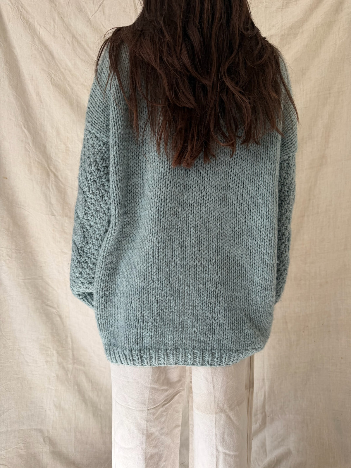 Robin Egg Knit Sweater