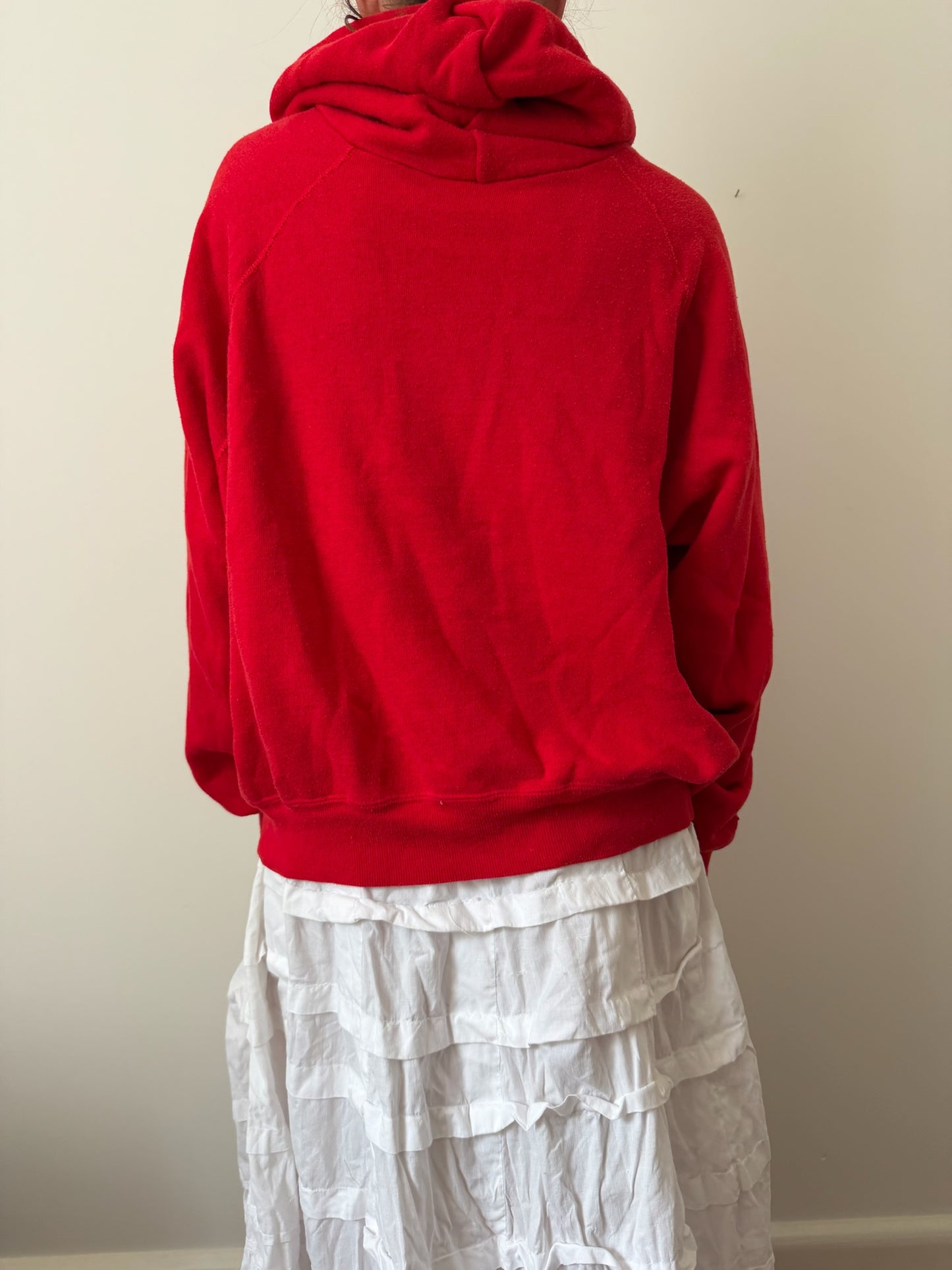Bright Red “Bud” Hoodie