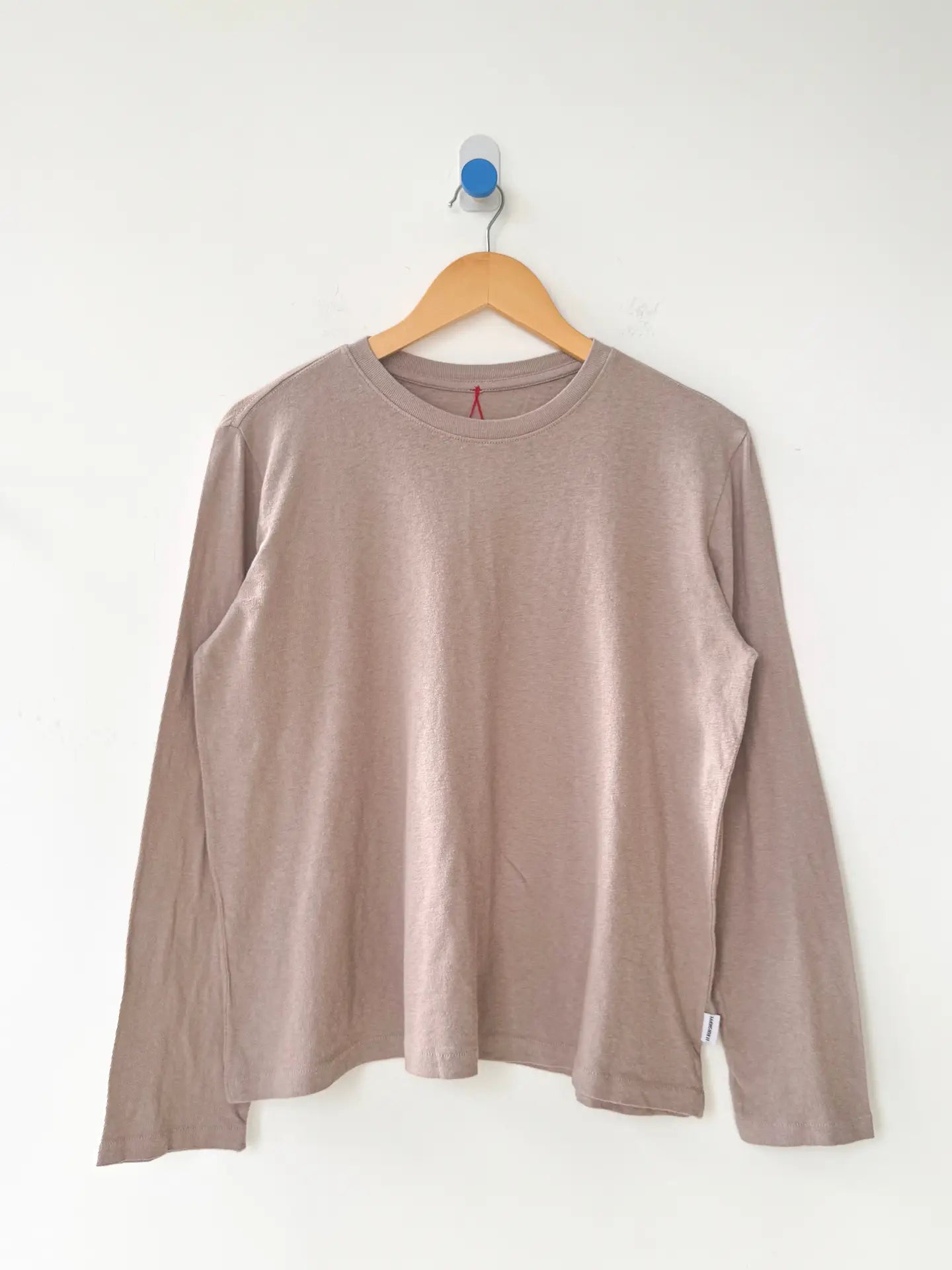 Foundation Long Sleeve Tee in Mushroom by Le Bon Shoppe