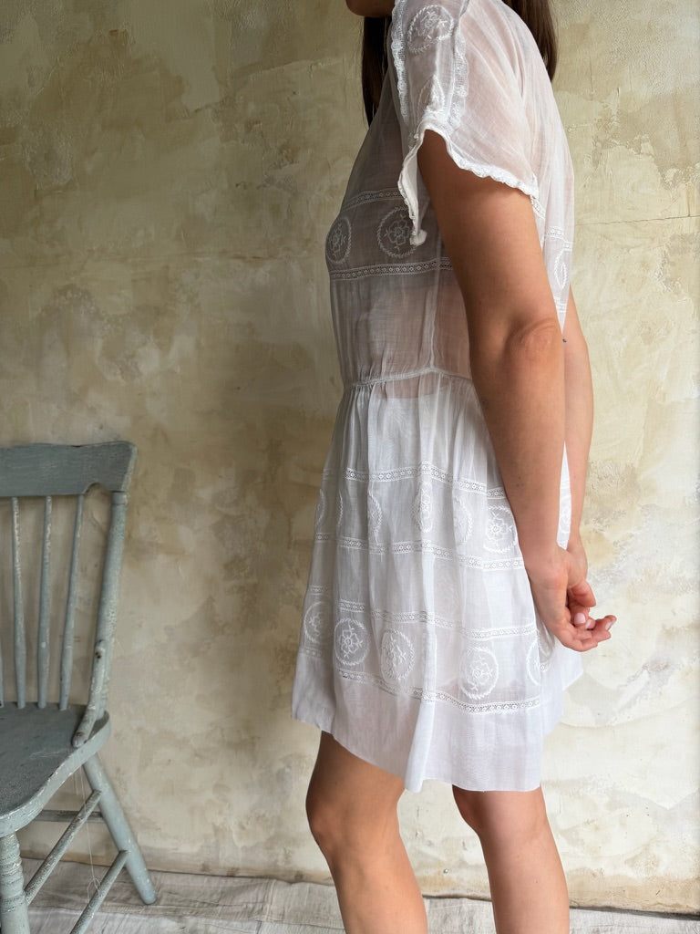 Reworked Antique Christening Gown