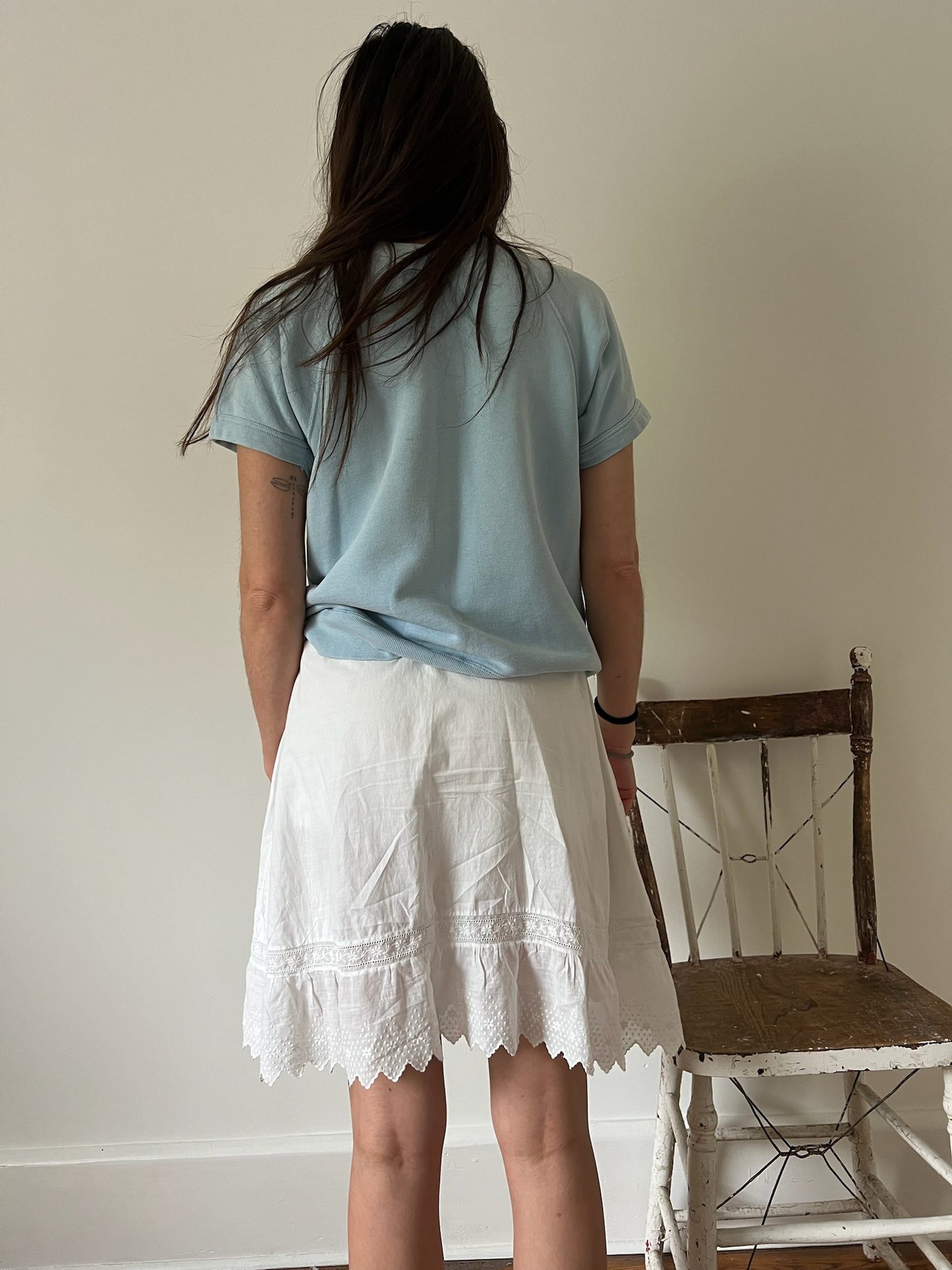 1950s Baby Blue Crewneck Tee