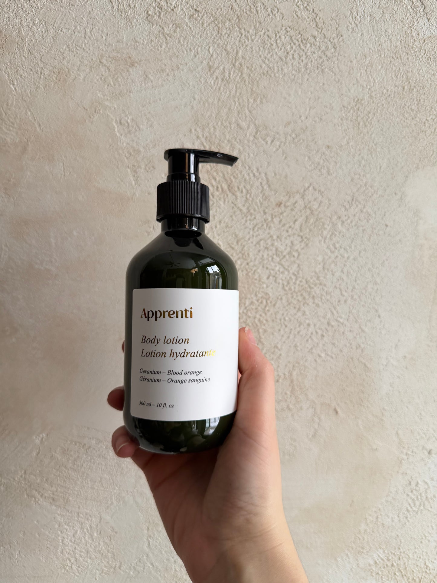 Geranium and Blood Orange Body Lotion by Apprenti Ôr'ganik