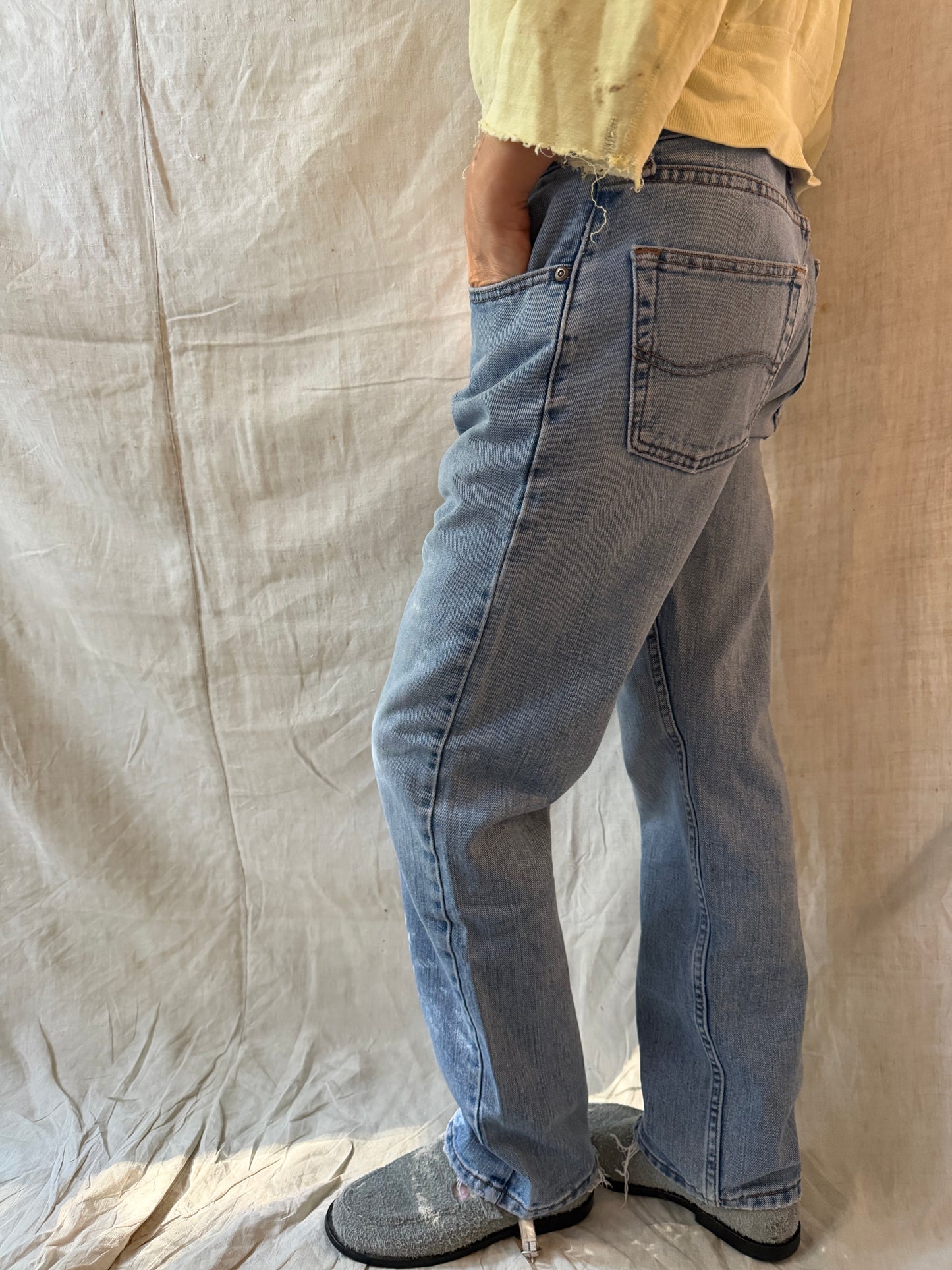 Lightwash Lee Regular Fit Denim